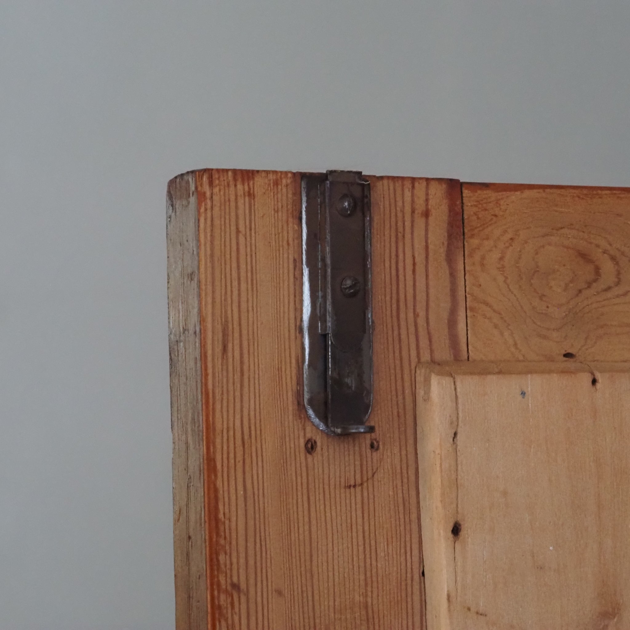 Antiker Mahagoni Kleiderschrank mit Spiegel um 1890 - 2-türiger Gründerzeit Schrank