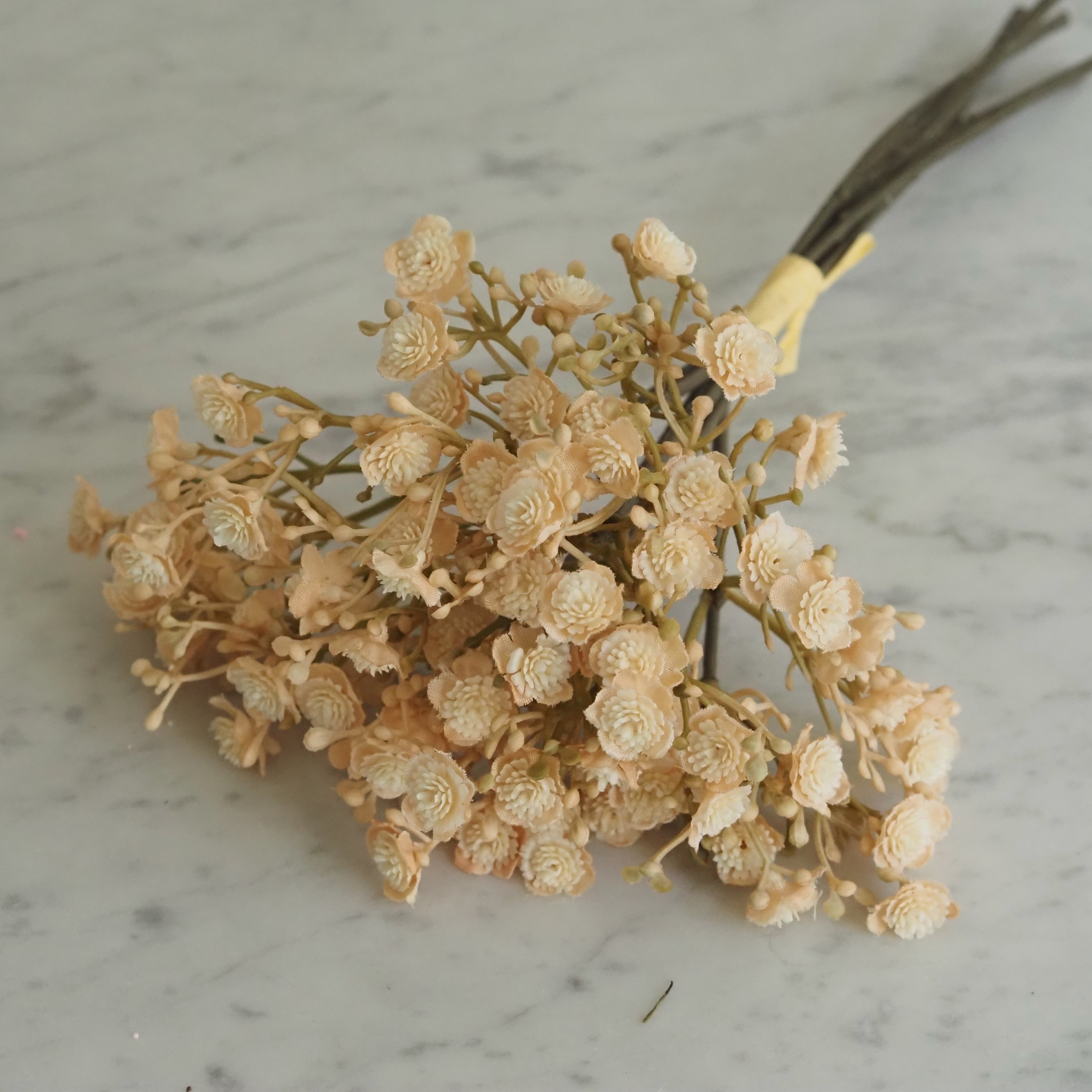 Gypsophila Bündel · getrocknete Blüten in Blau oder Beige · florale Dekoration