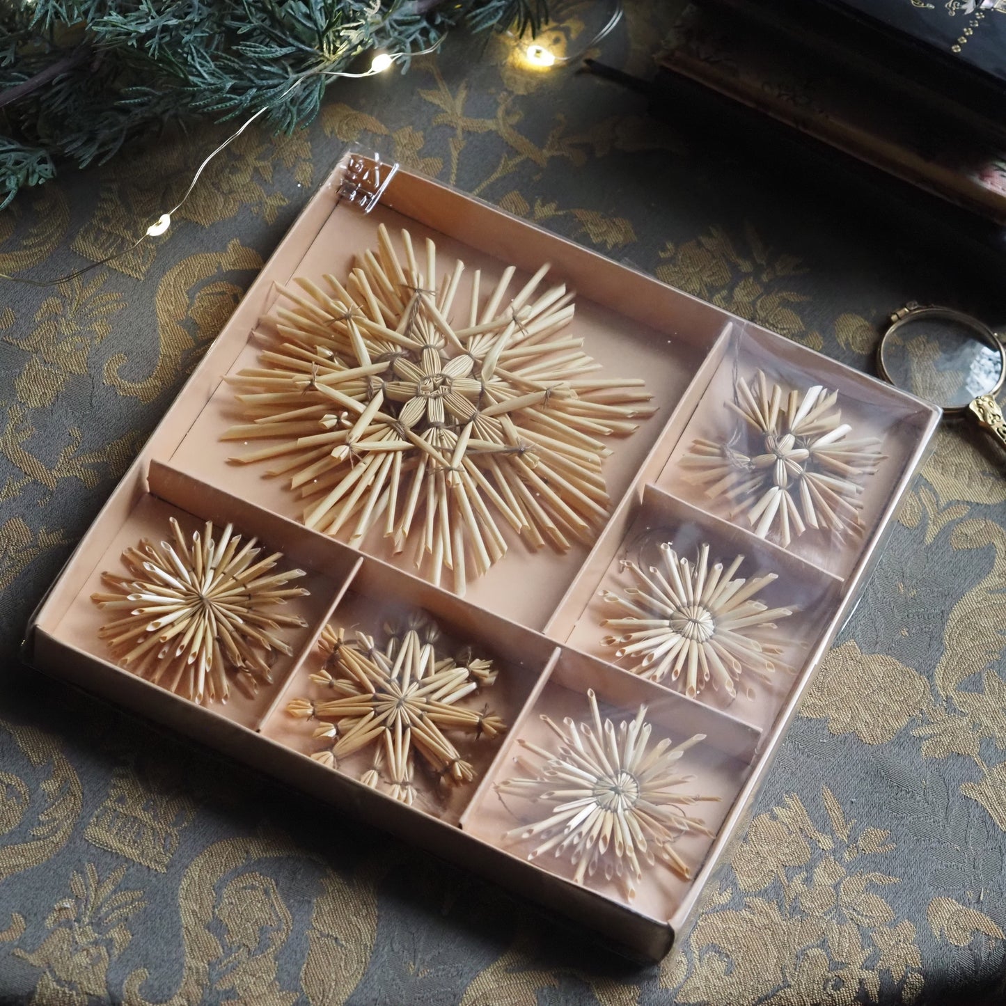 DECOR - NEW - Strohschmuck-SET