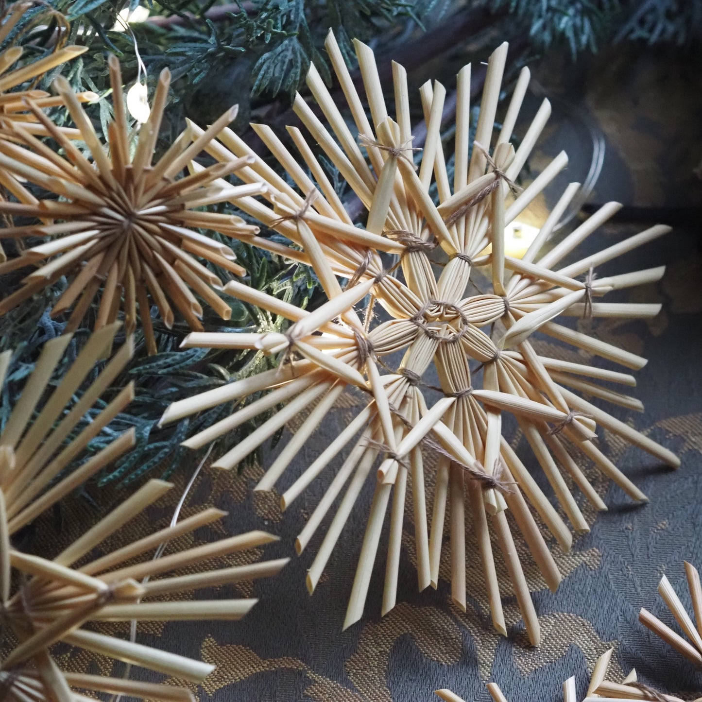DECOR - NEW - Strohschmuck-SET
