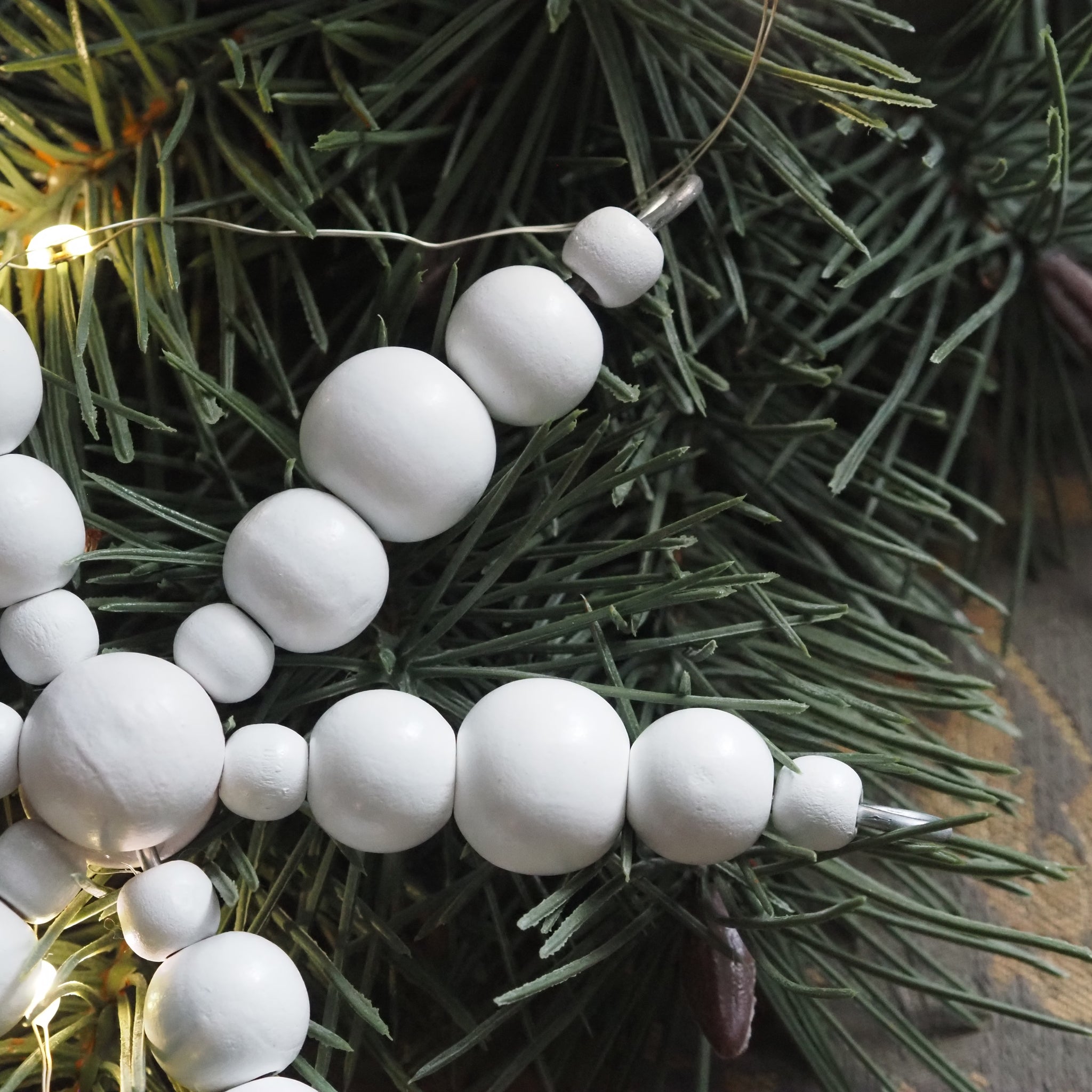 SAISON - DECOR - Holzperlen Weihnachtsstern