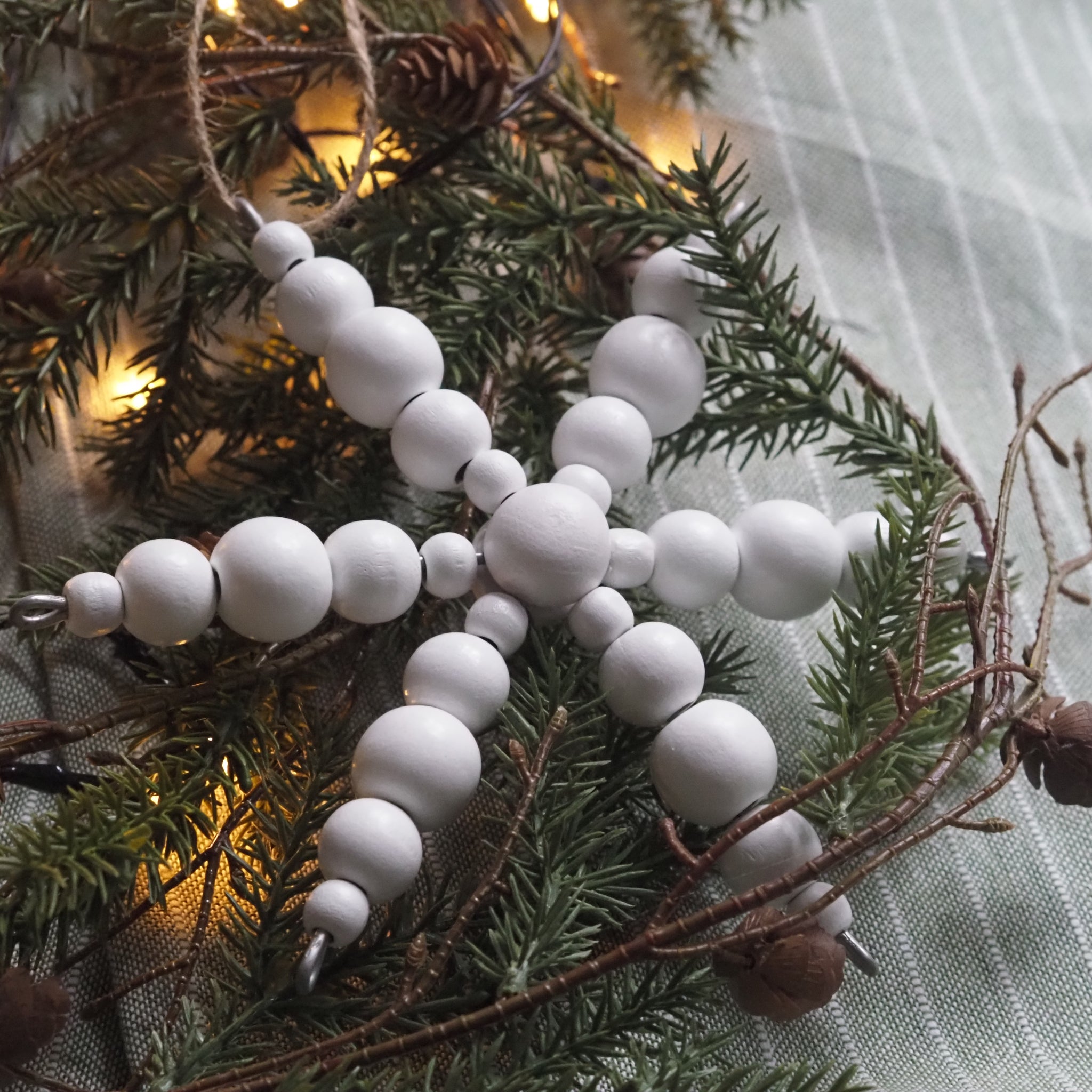 SAISON - DECOR - Holzperlen Weihnachtsstern