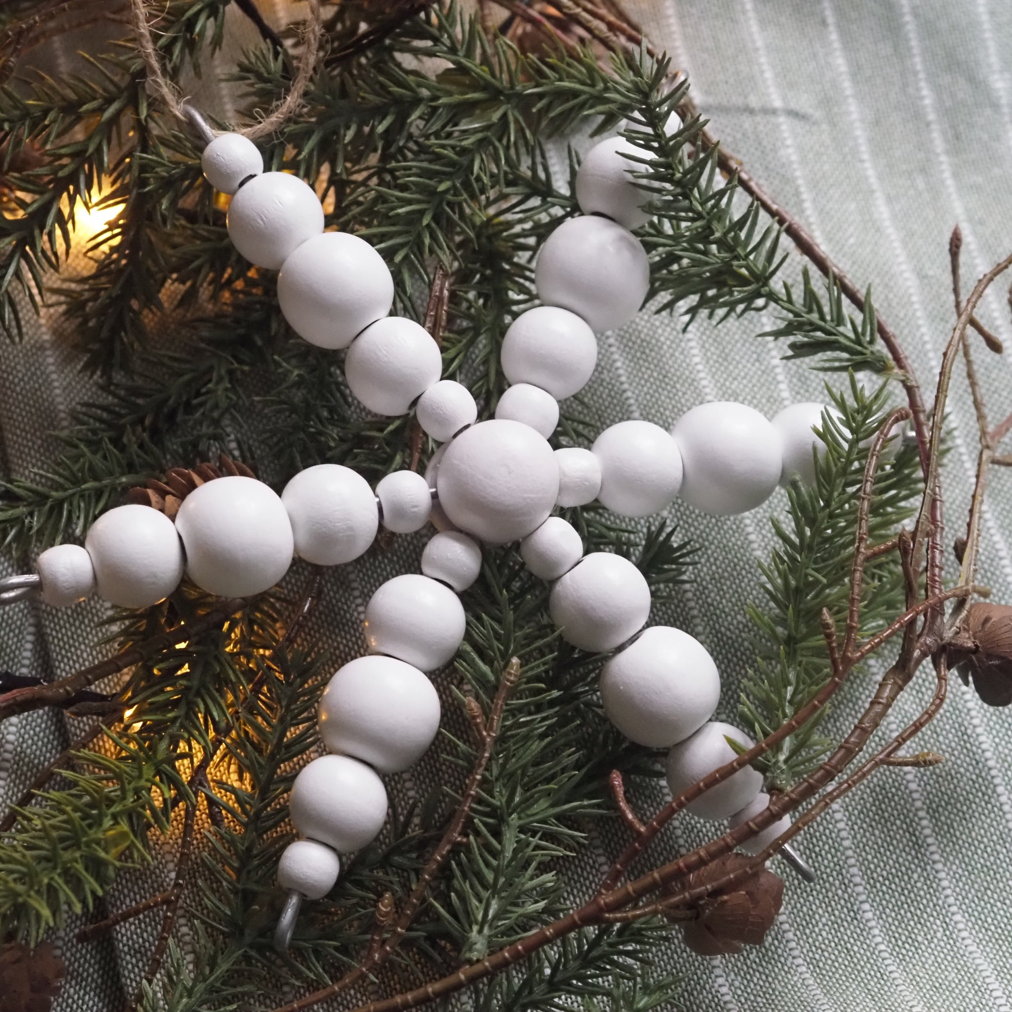 SAISON - DECOR - Holzperlen Weihnachtsstern