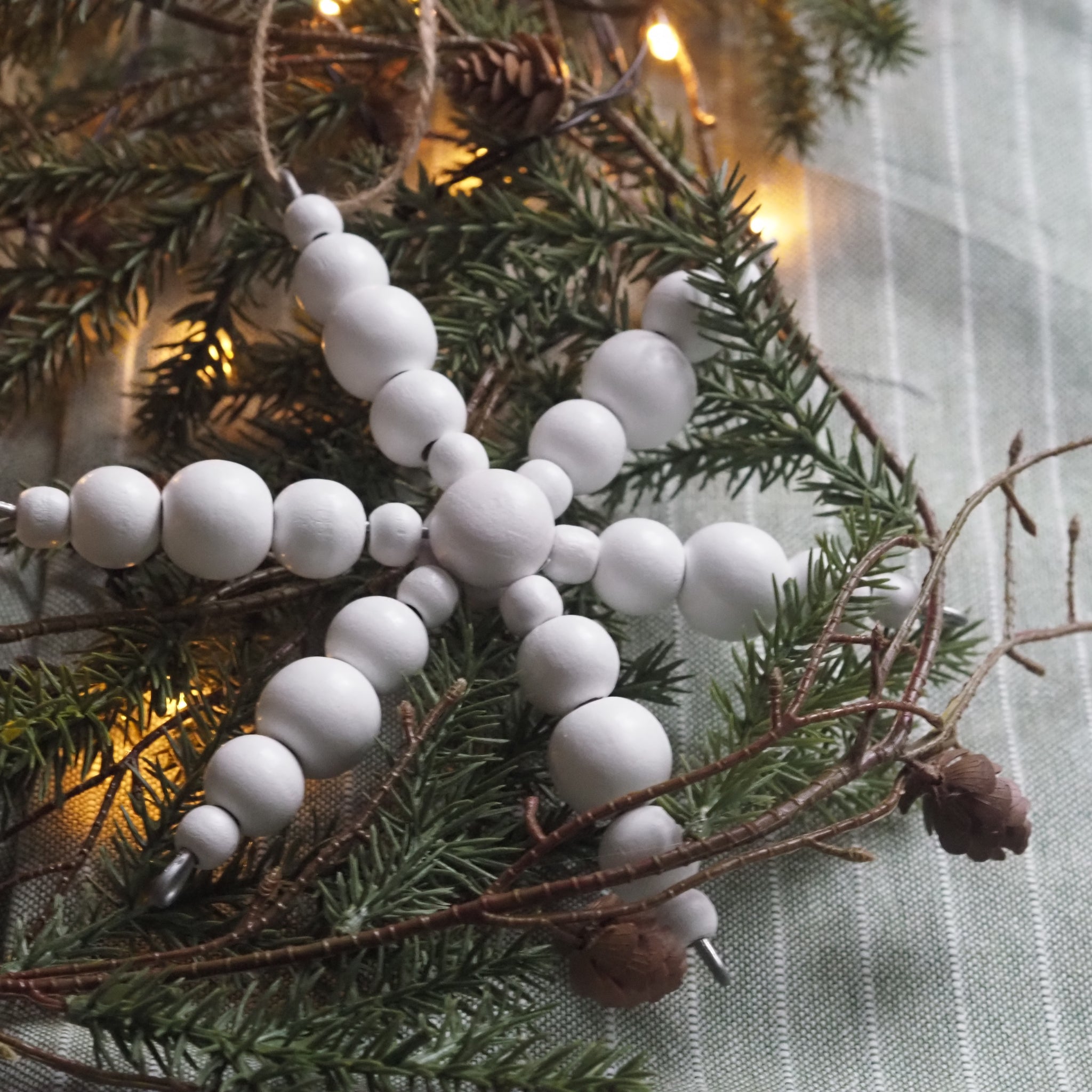 SAISON - DECOR - Holzperlen Weihnachtsstern