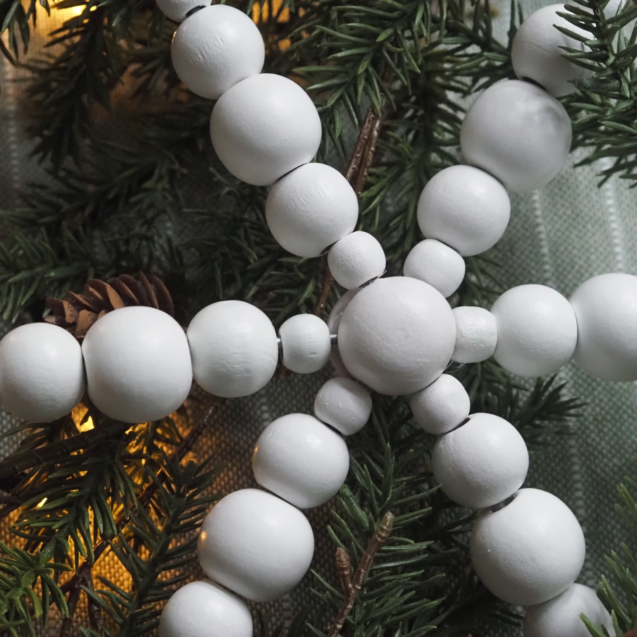 SAISON - DECOR - Holzperlen Weihnachtsstern