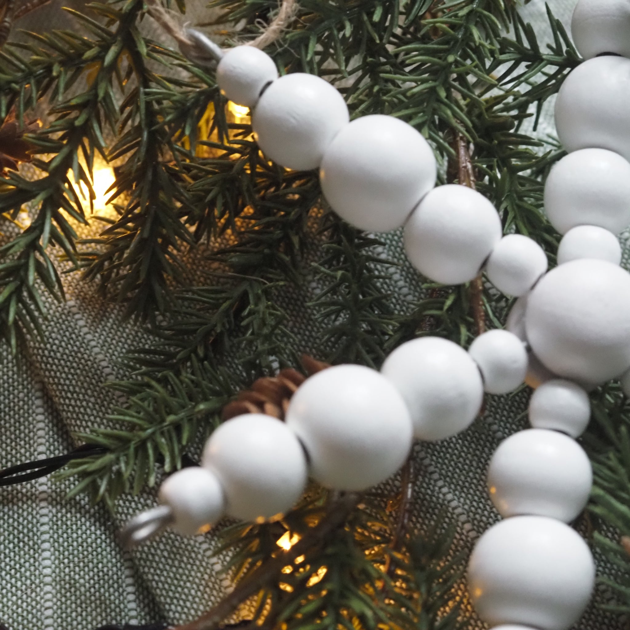 SAISON - DECOR - Holzperlen Weihnachtsstern