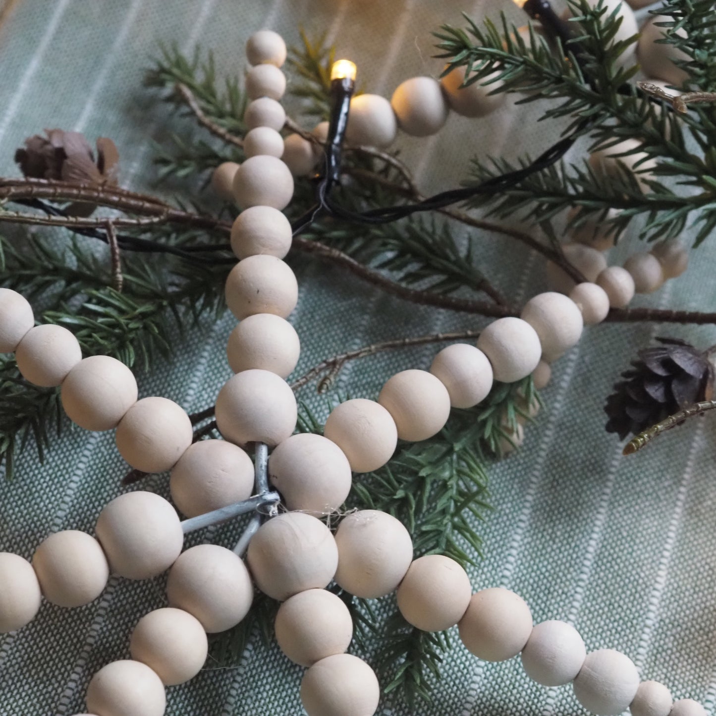 SAISON - DECOR - Holzperlen Weihnachtsstern
