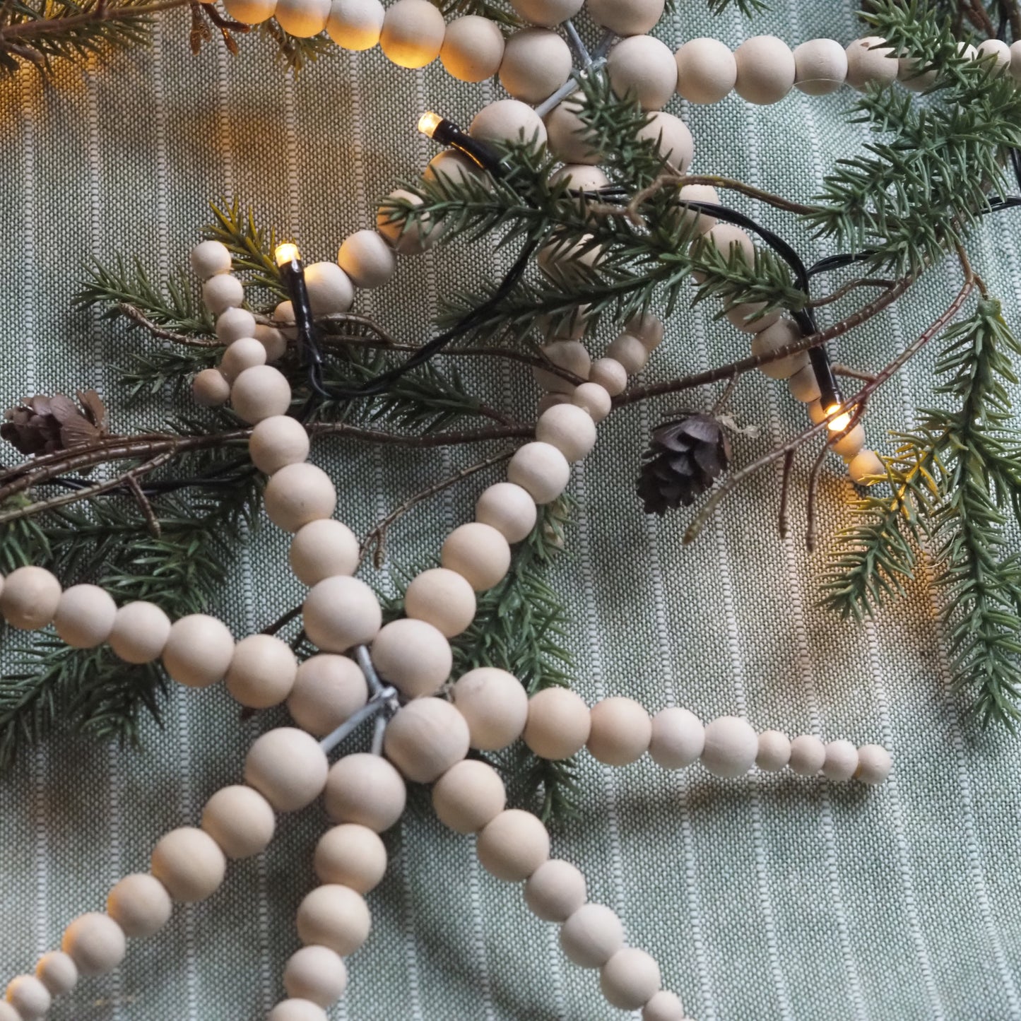 SAISON - DECOR - Holzperlen Weihnachtsstern