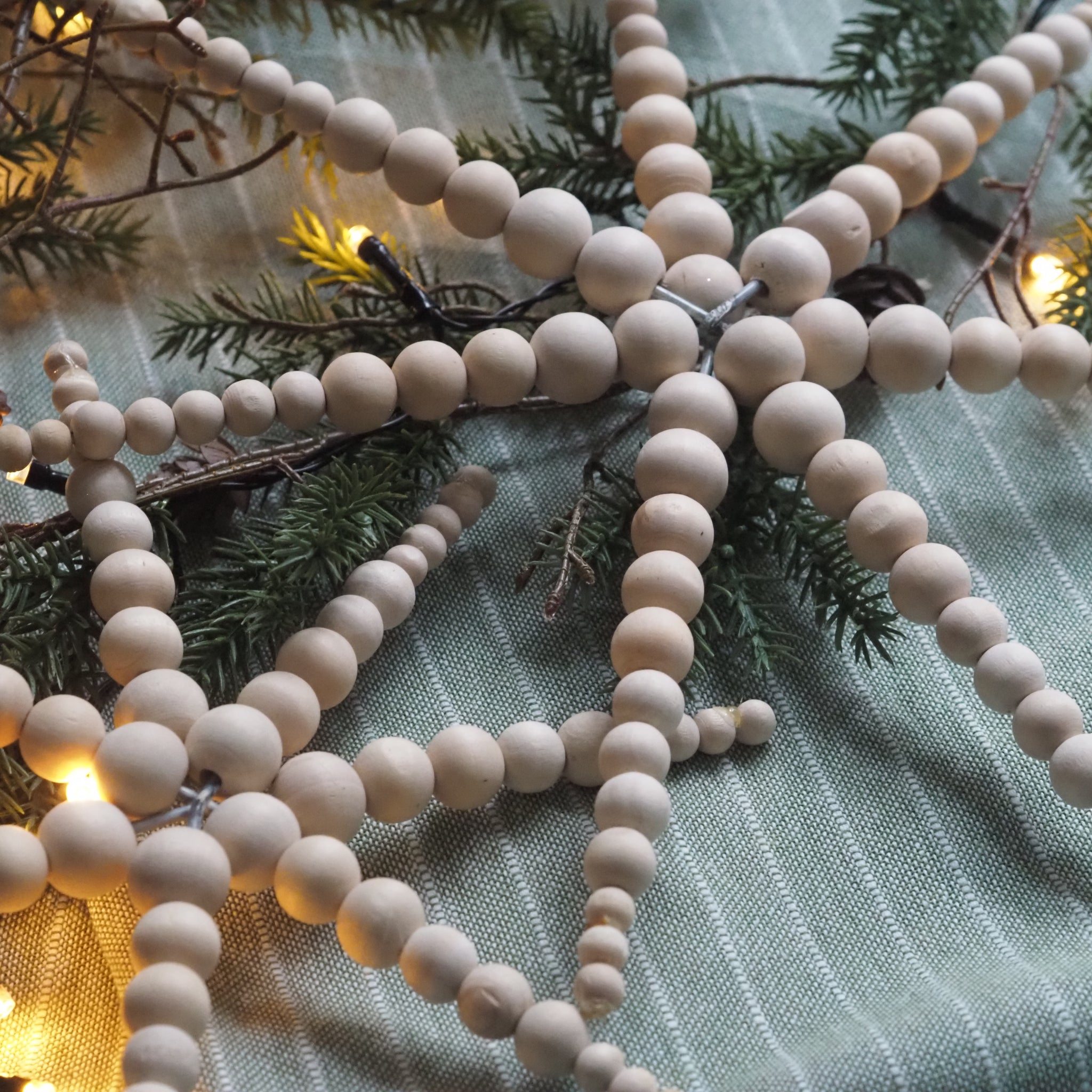 SAISON - DECOR - Holzperlen Weihnachtsstern