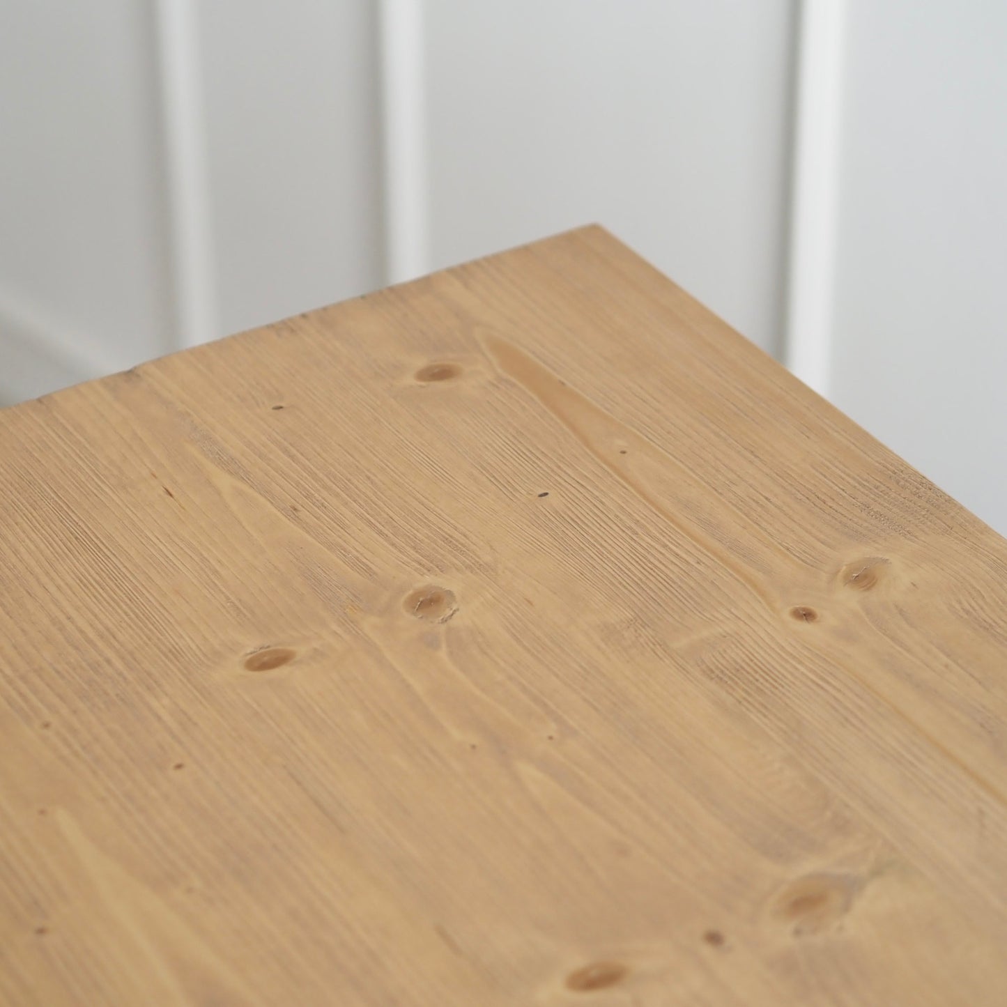 EPOCHE 1910 - Ausziehbarer Landhaus-Küchentisch in Mintgrün, Natur Vintage Esstisch