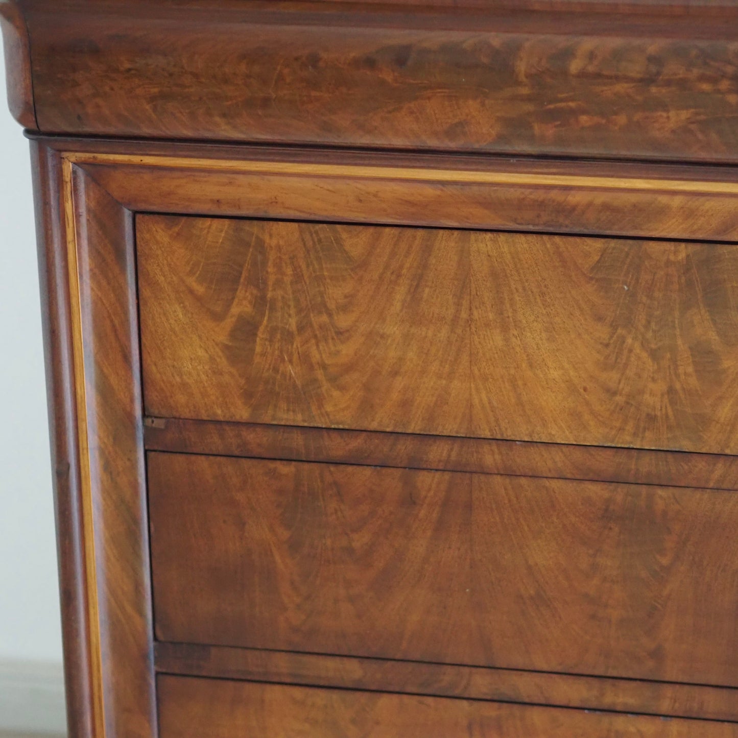 EPOCHE 1890 - Französische Mahagoni Kommode Louis Philippe Stil
