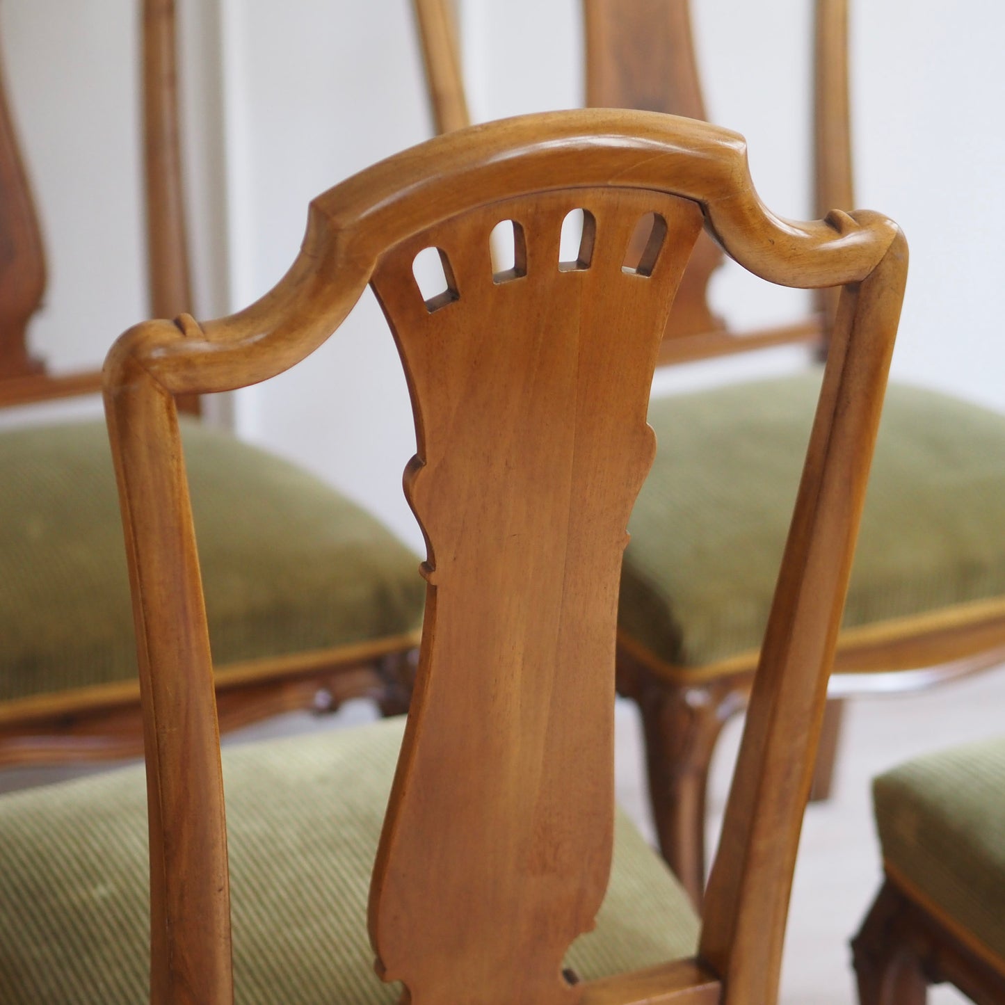 EPOCHE 1900 - Stuhlset im französischen Jugendstil - Esszimmer Stühle
