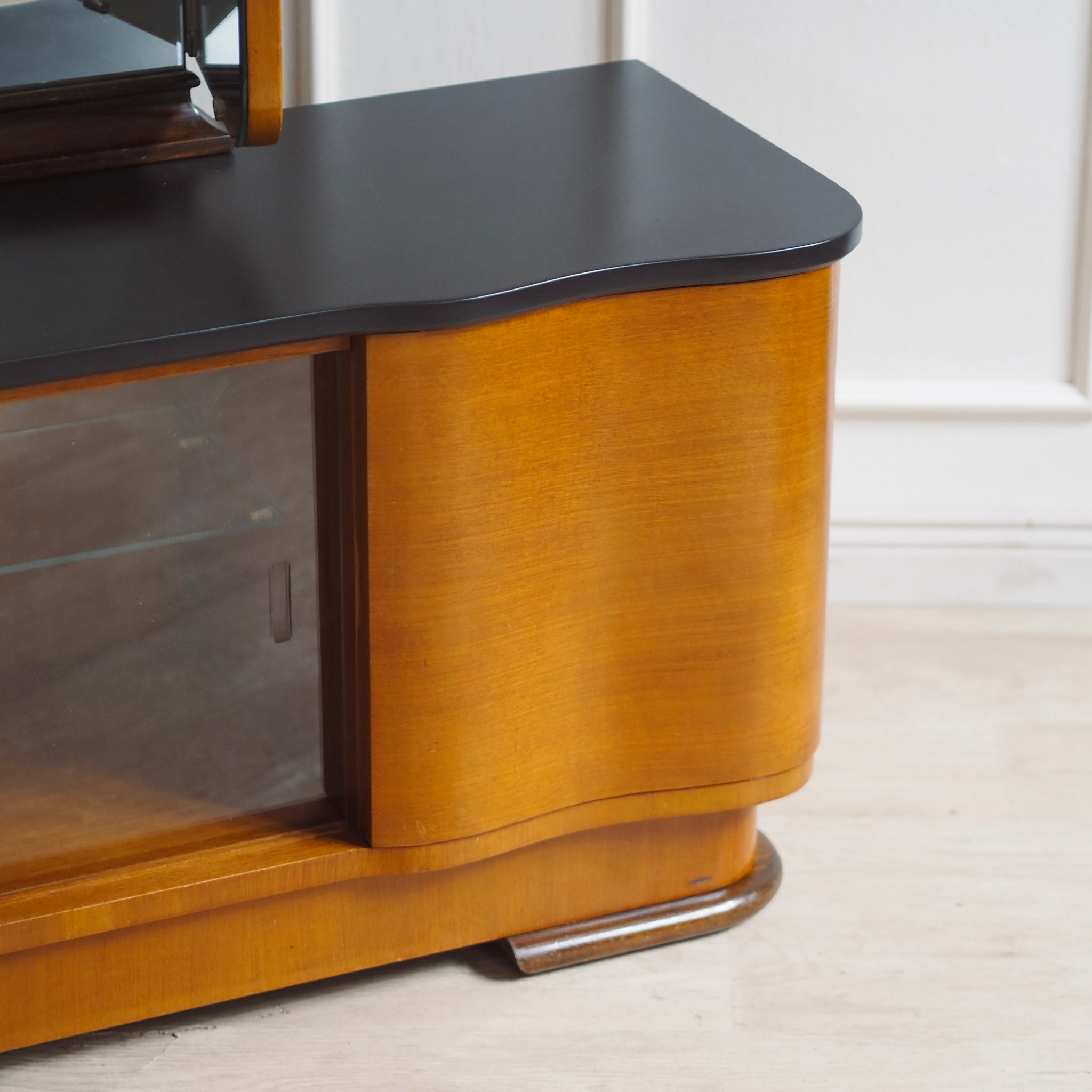 EPOCHE 1940 - Art Déco Frisiertisch, Spiegelkommode