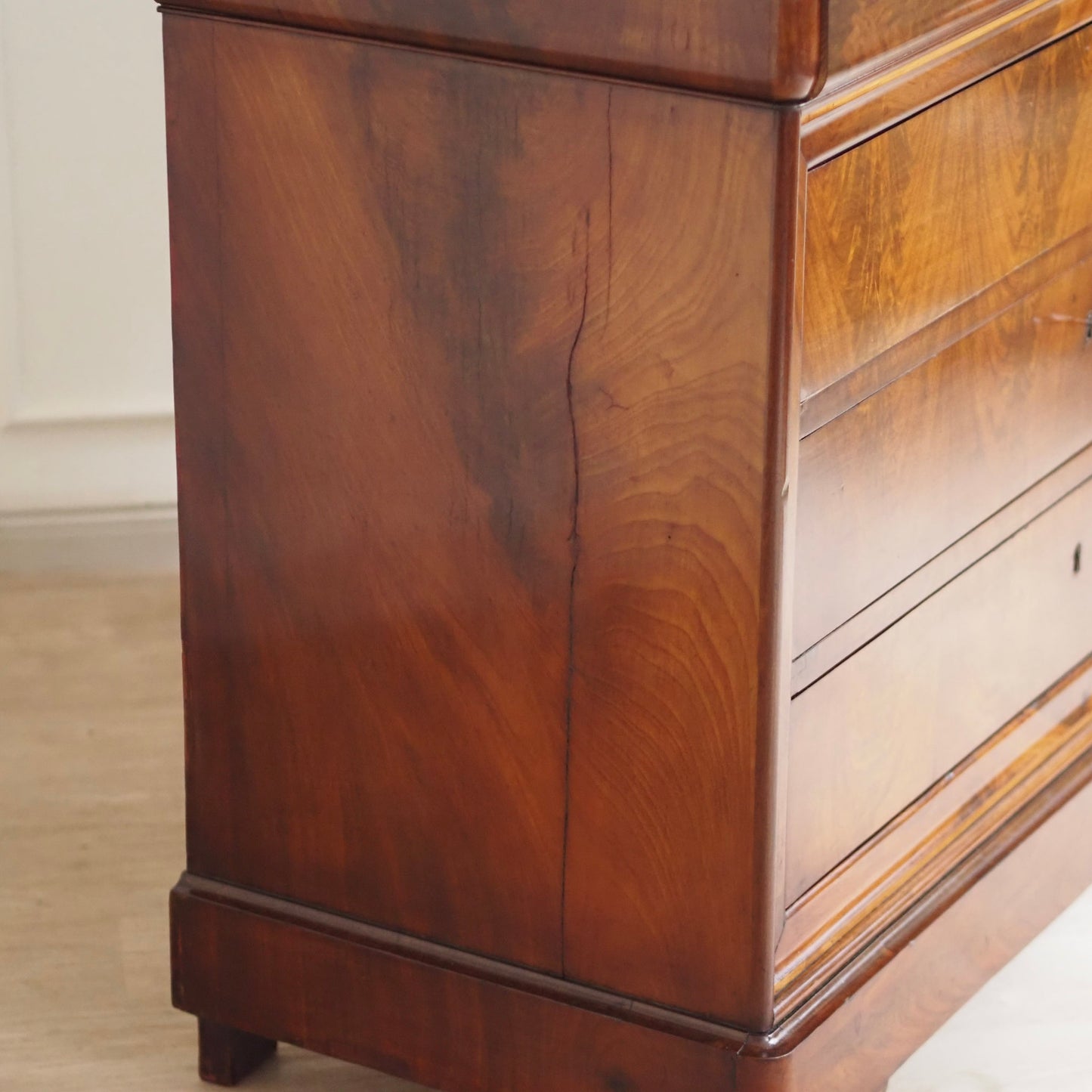 EPOCHE 1890 - Französische Mahagoni Kommode Louis Philippe Stil