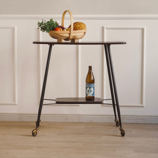 EPOCHE 1950 - Midcentury Servierwagen, Rolltisch, Beistelltisch