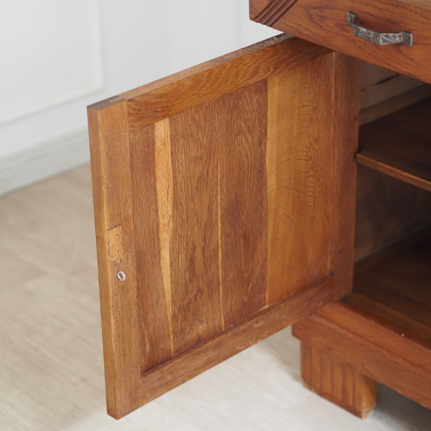 EPOCHE 1920 - Französische Art Déco Kommode, Anrichte mit Marmor