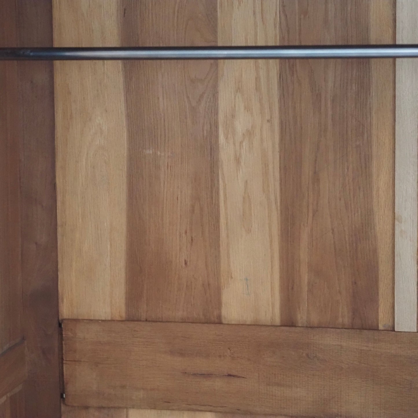 EPOCHE 1890 - Antiker französischer Spiegel-Kleiderschrank, 2-türig, Gründerzeit