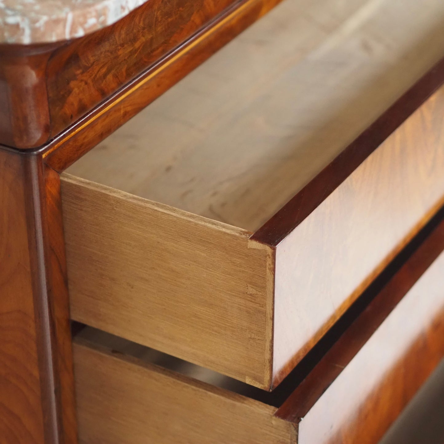 EPOCHE 1890 - Französische Mahagoni Kommode Louis Philippe Stil