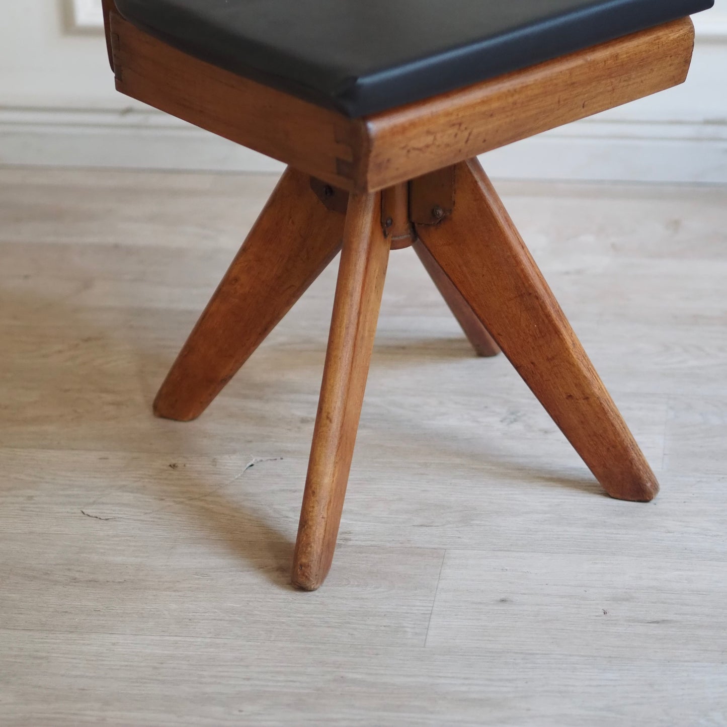 EPOCHE 1960 - Midcentury Kinderstuhl Vintage Schulstuhl, Drehstuhl