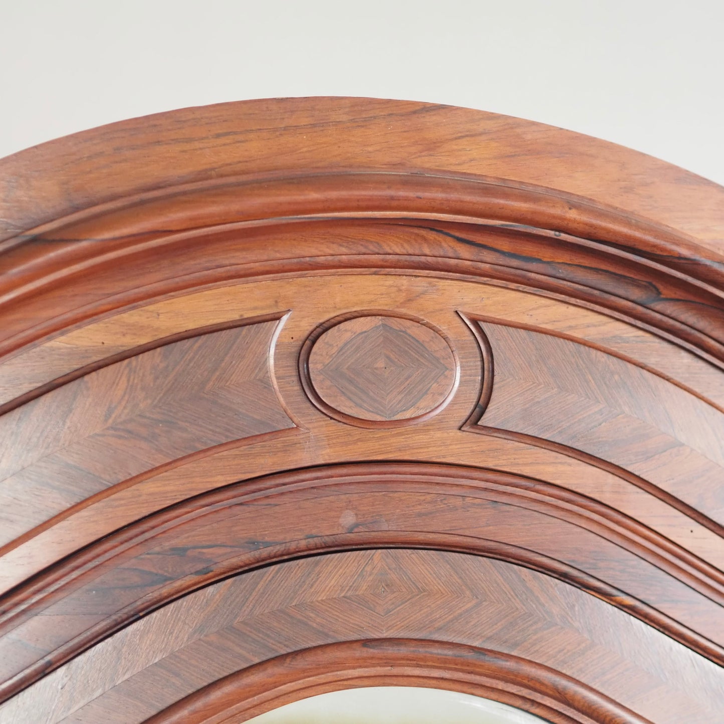 EPOCHE 1890 - Antiker Spiegelschrank aus edlem Palisander, Louis Philippe Kleiderschrank