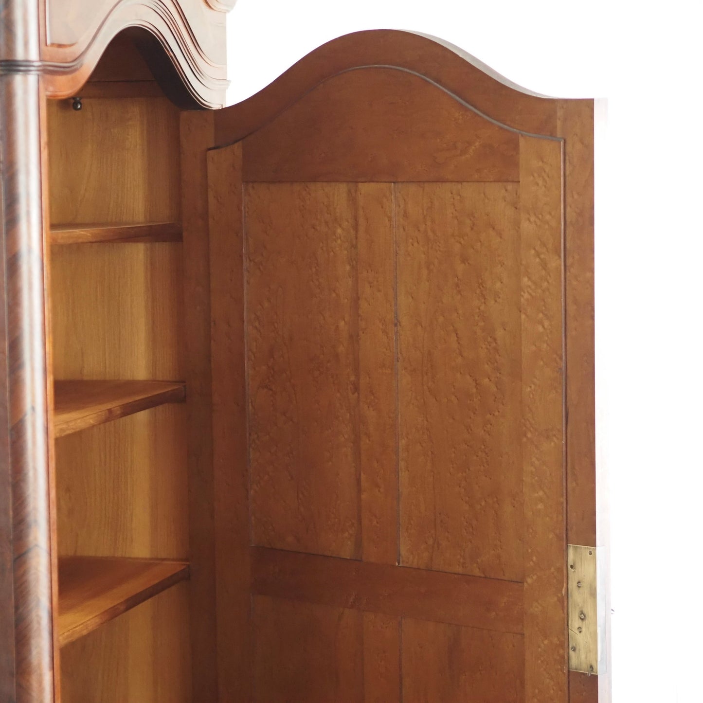 EPOCHE 1890 - Antiker Spiegelschrank aus edlem Palisander, Louis Philippe Kleiderschrank