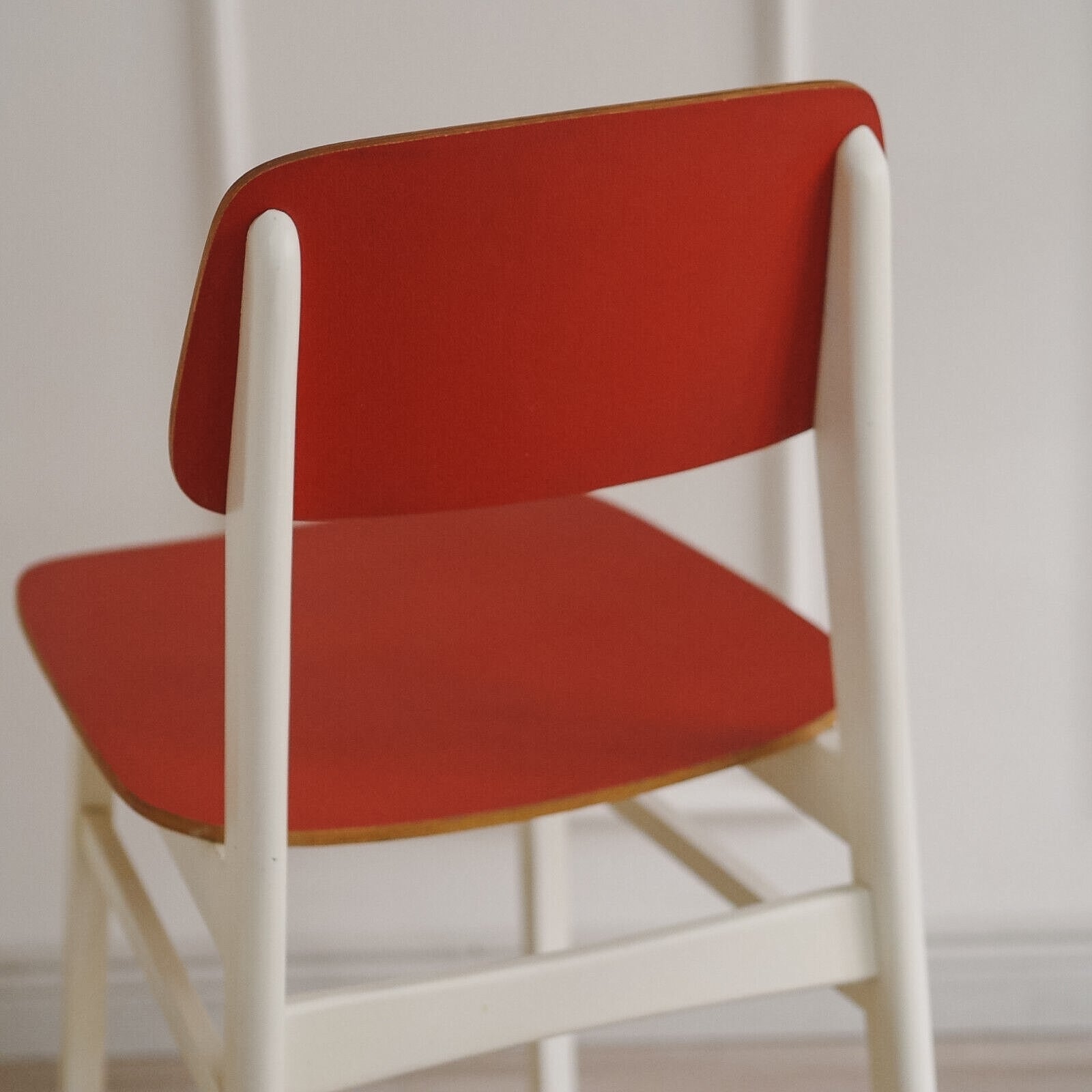 Mid Century Stühle 4er Set – Küchenstühle der 1960er Jahre