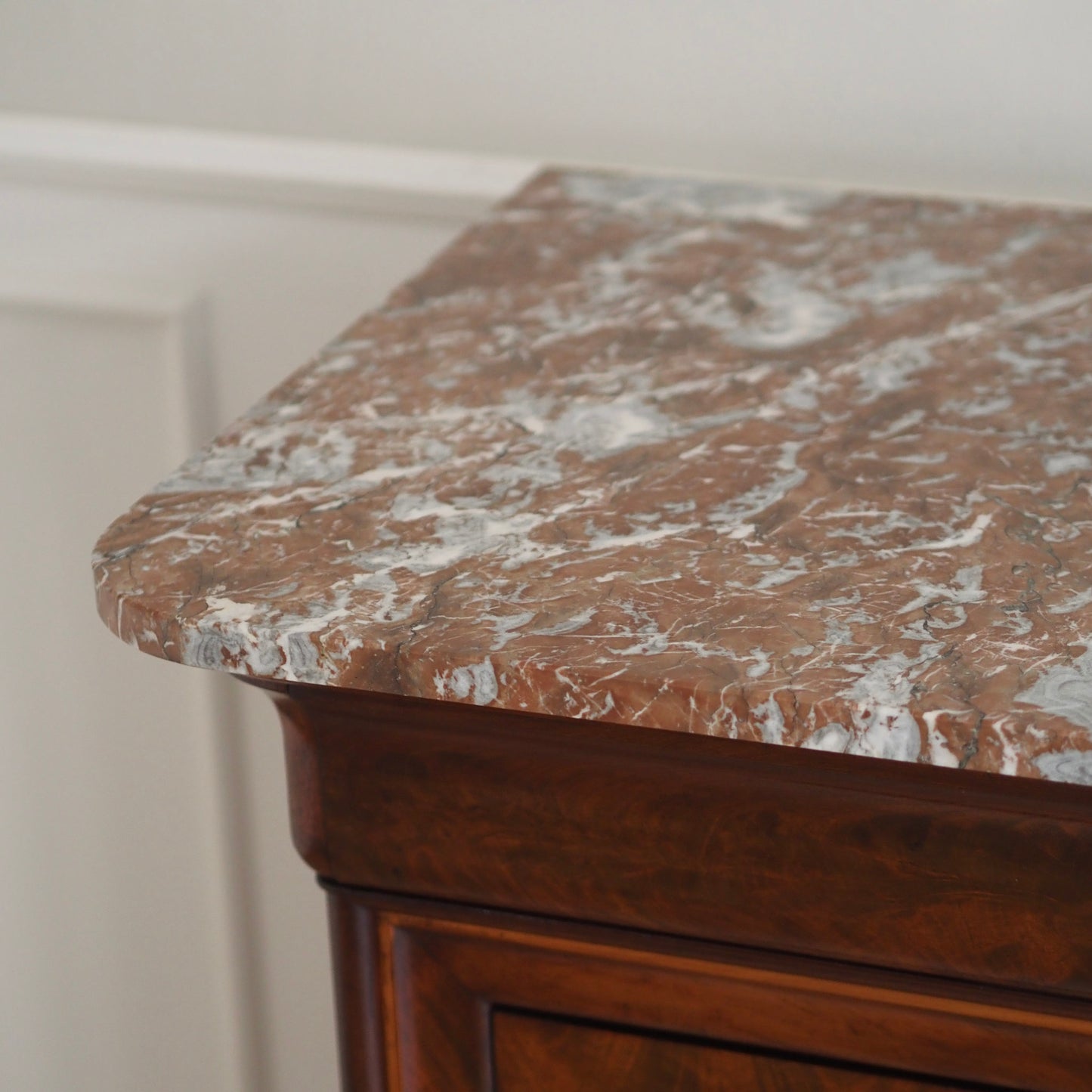 EPOCHE 1890 - Französische Mahagoni Kommode Louis Philippe Stil