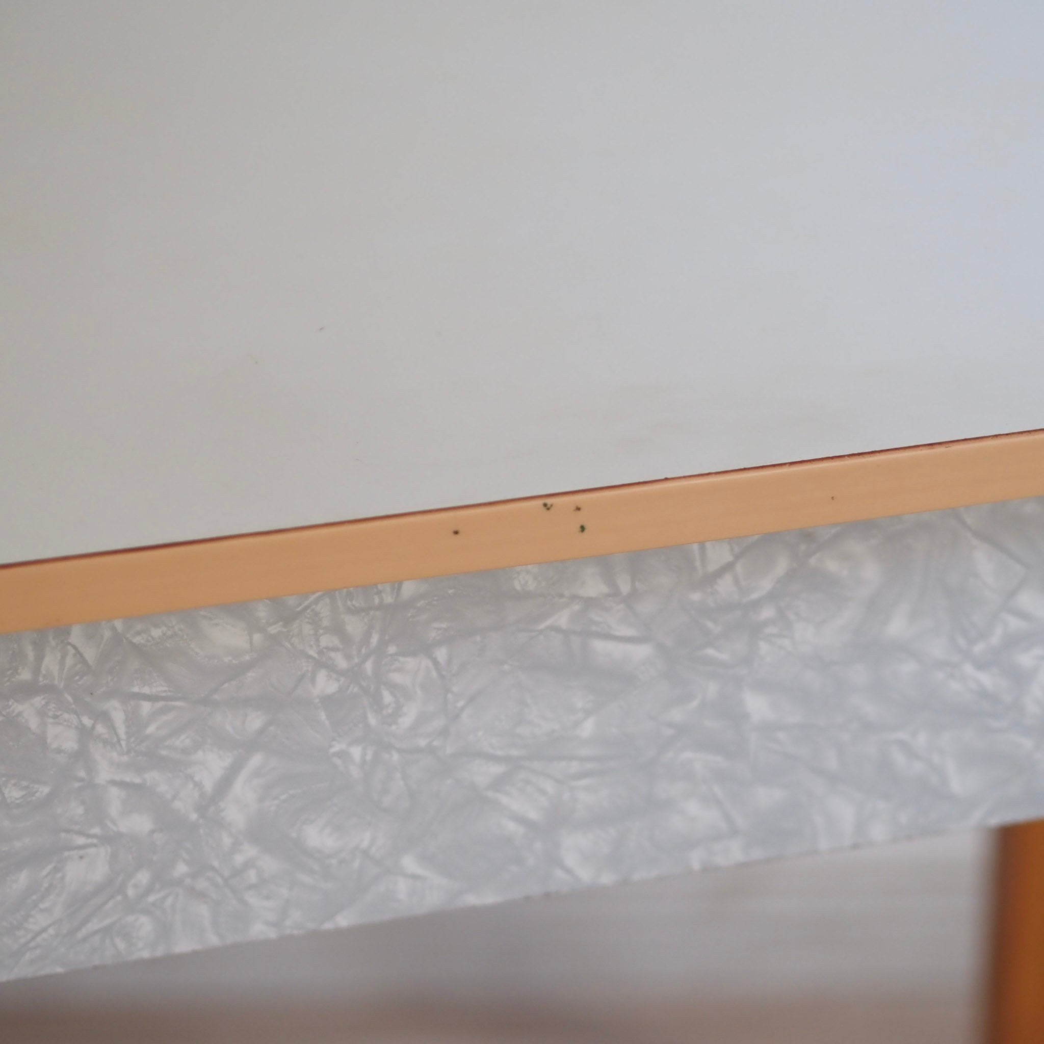 EPOCHE 1960 - Mid Century PVC Küchentisch Schreibtisch mit Schublade