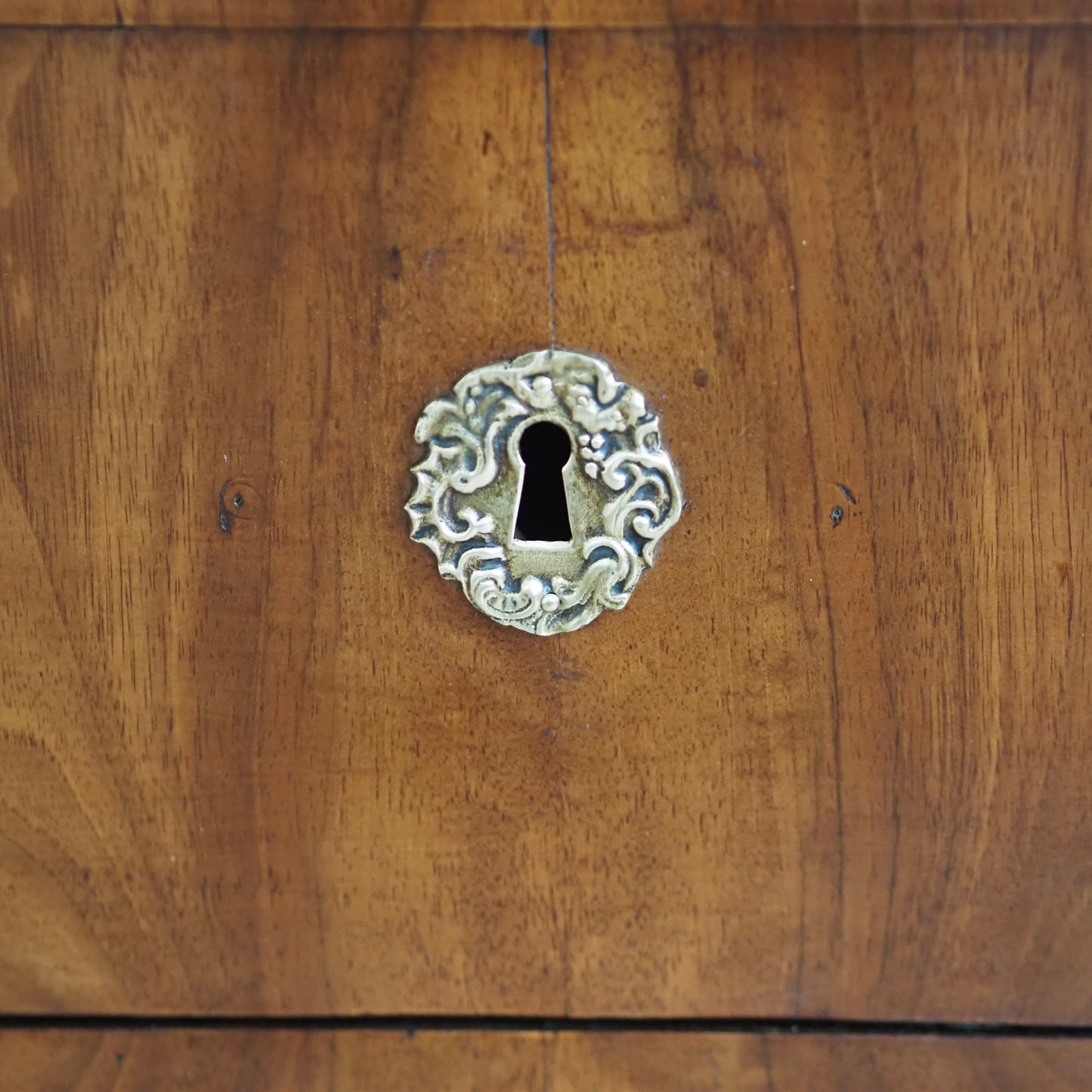 Antike Empire Biedermeier Kommode mit Marmor