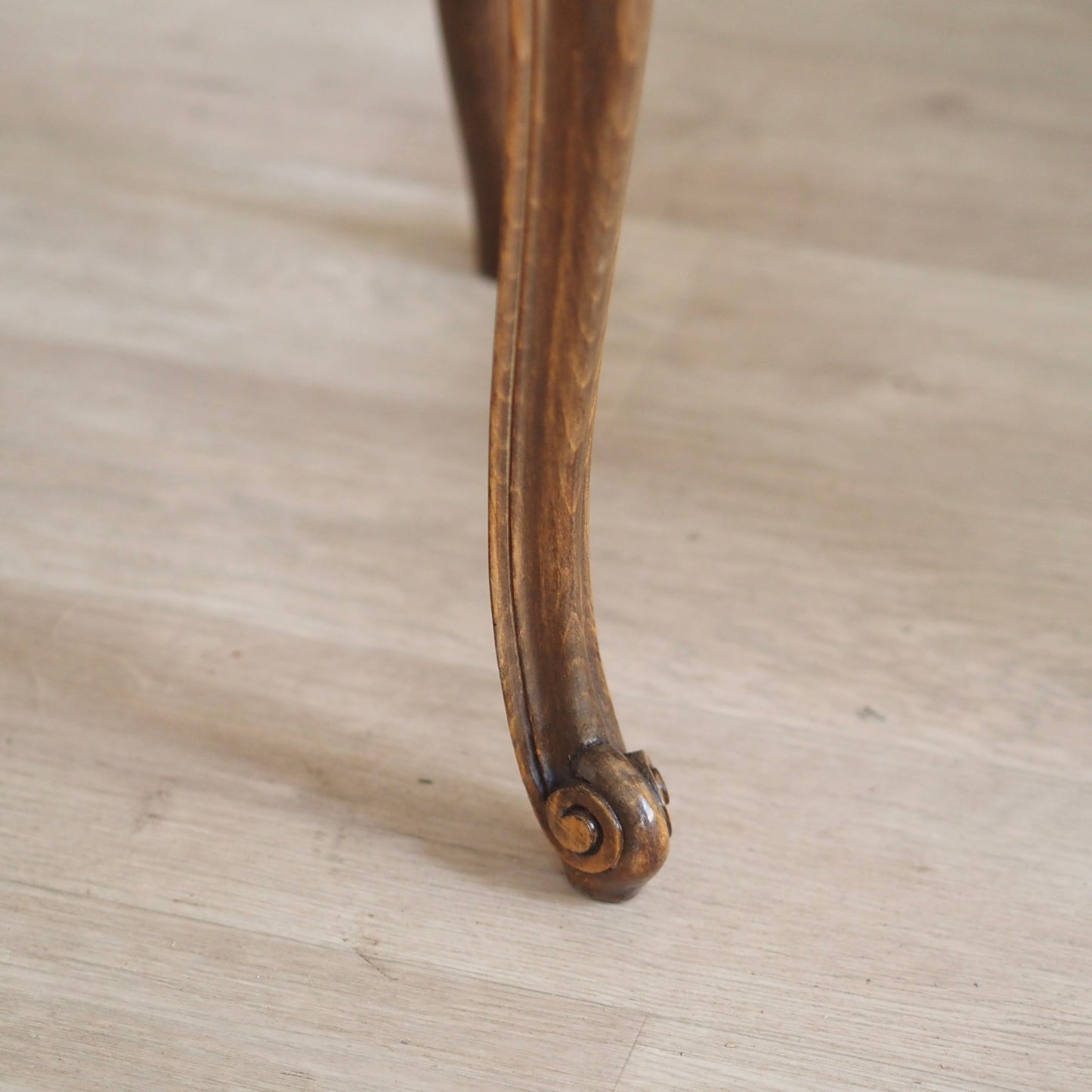 EPOCHE 1920 - 4 Louis XV Stühle mit Wiener Geflecht, Stuhl Set Esszimmer