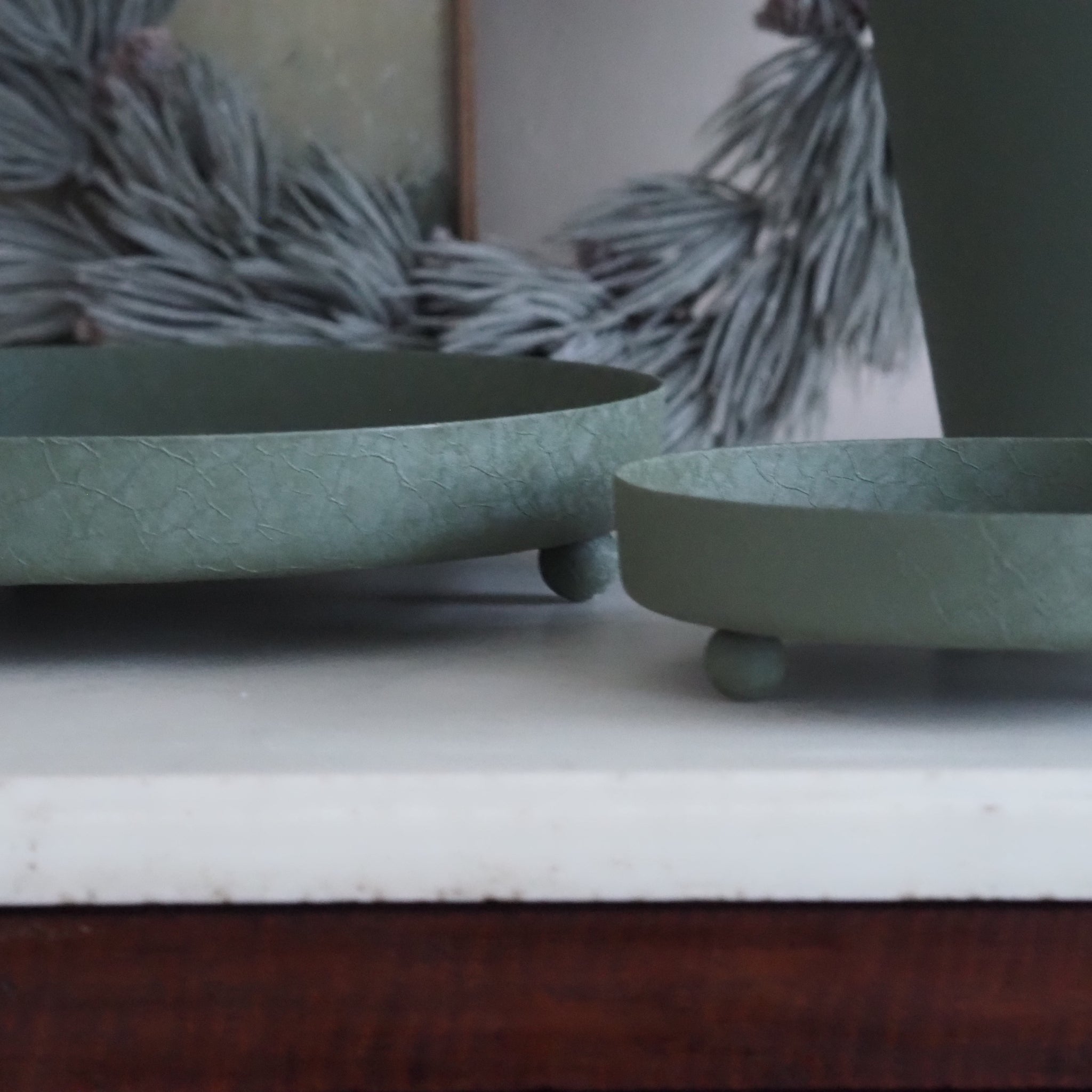 DECOR - NEW - Metallschale in Grün