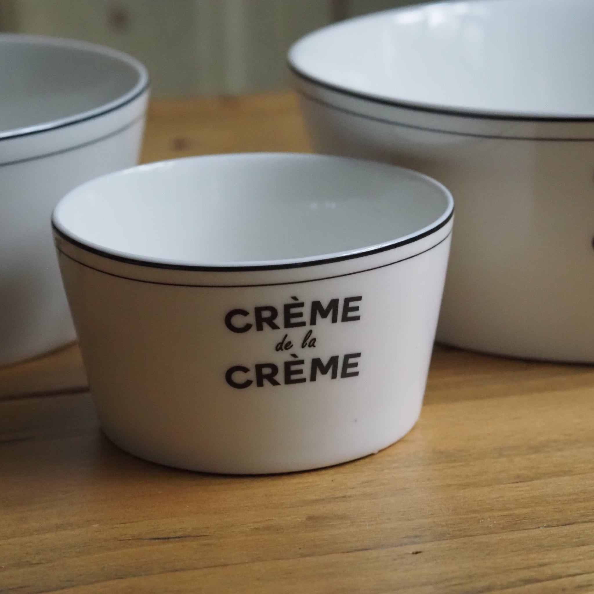 DECOR - NEW - Servierschale Porzellan Crème de la Crème