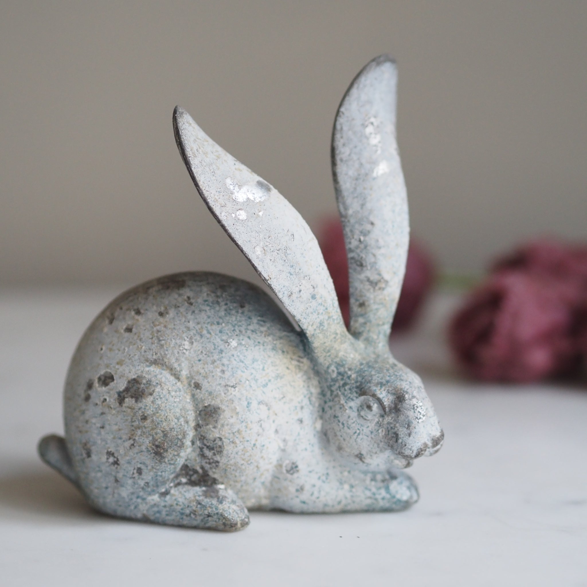 SAISON DECOR Osterhase Figur patiniert