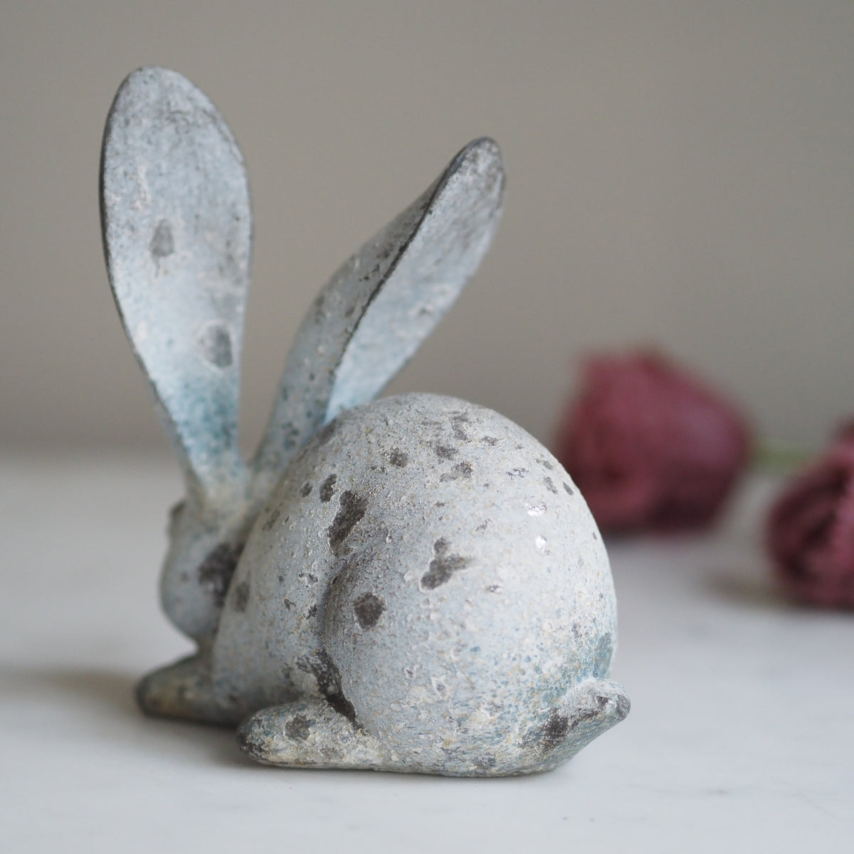 SAISON DECOR Osterhase Figur patiniert