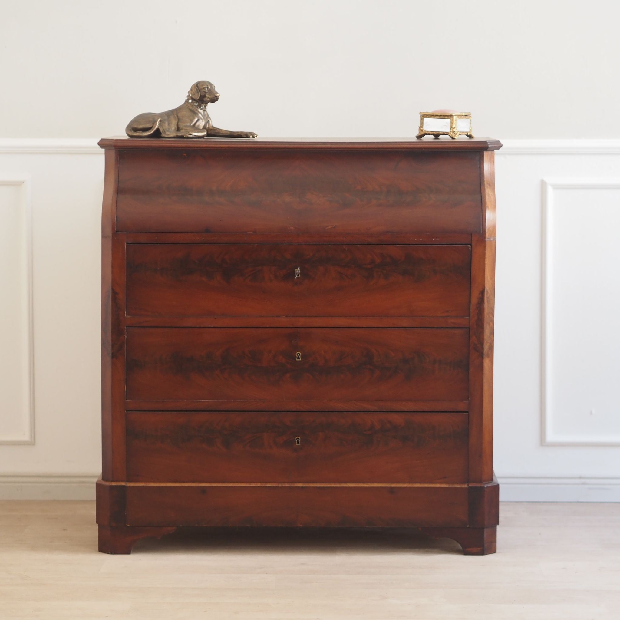 EPOCHE 1890 Louis Philippe Frisierkommode mit Spiegel