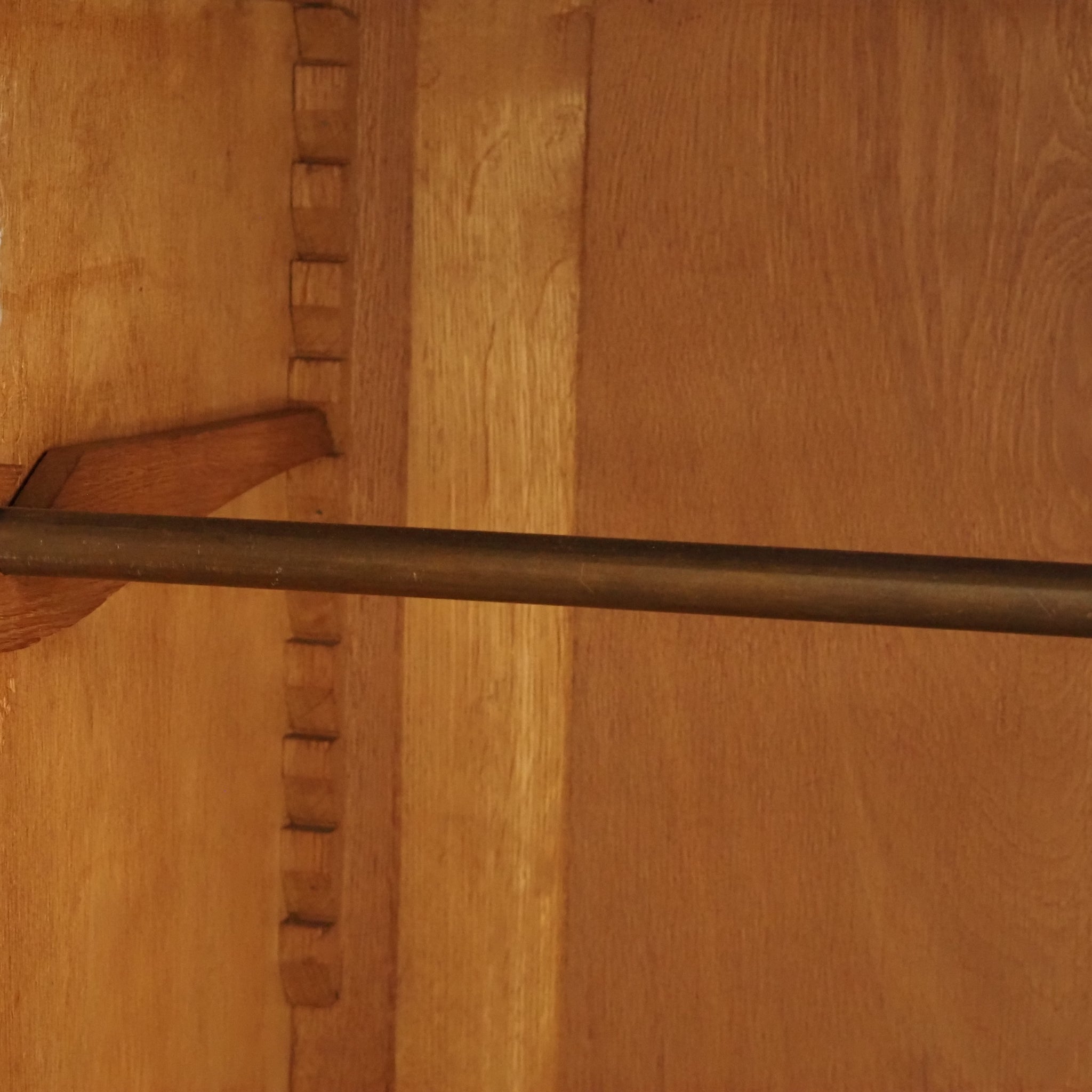 Art Déco Kleiderschrank Antik dreitürig mit Spiegeltür - Spiegelschrank von 1934