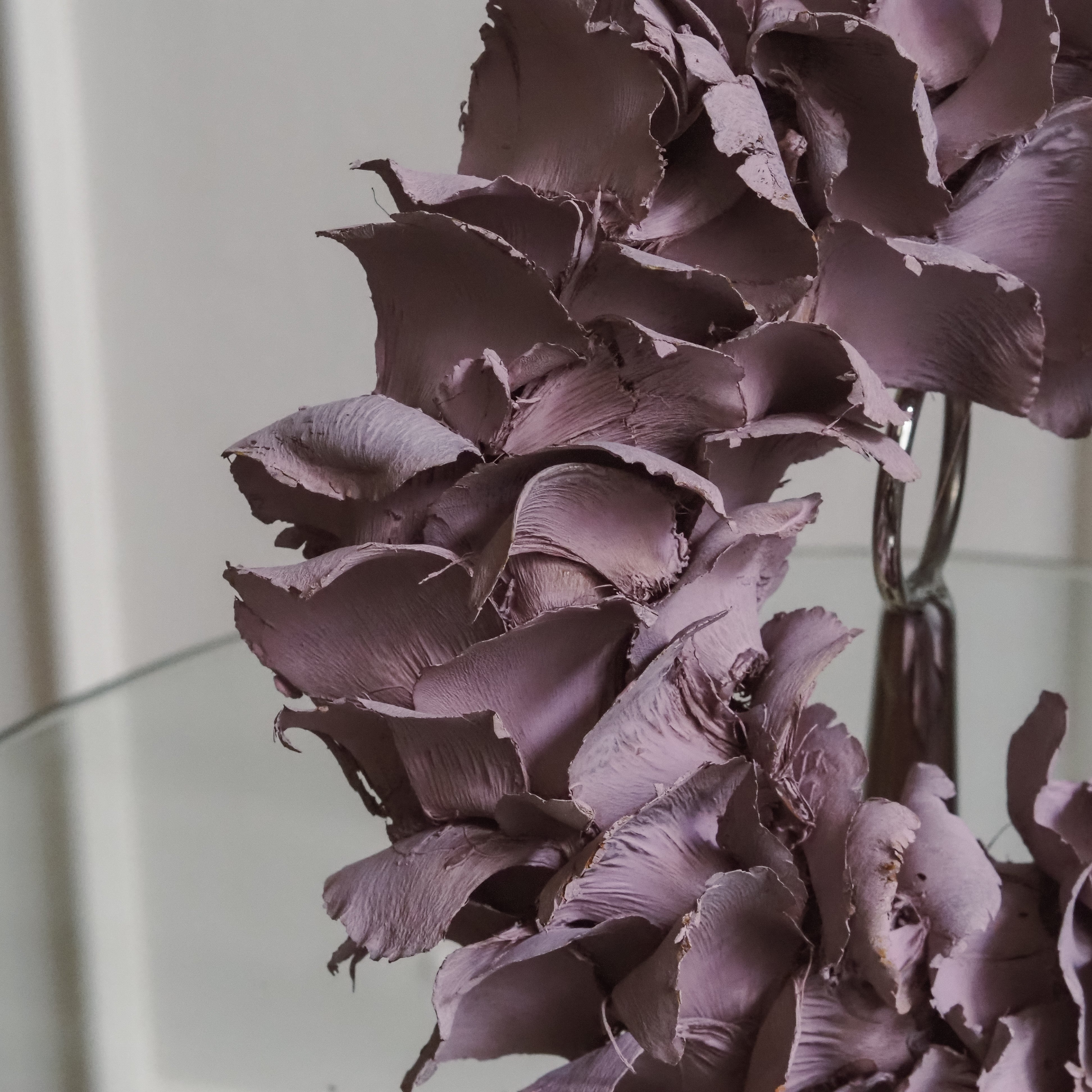 Palmblattkranz · dekorativer Naturkranz in Rosa oder Salbeigrün