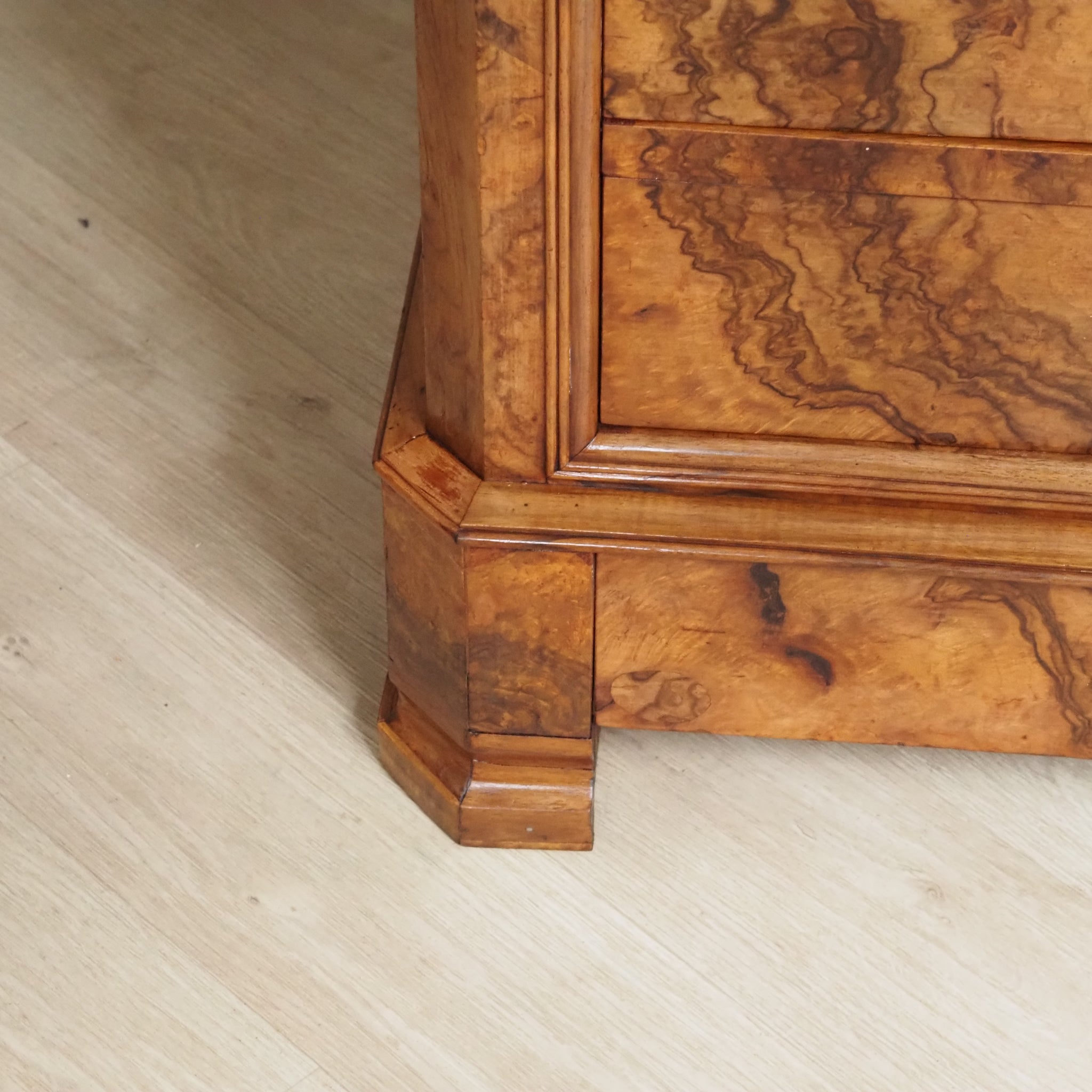 Antiker Biedermeier Sekretär - Schreibschrank Louis Philippe