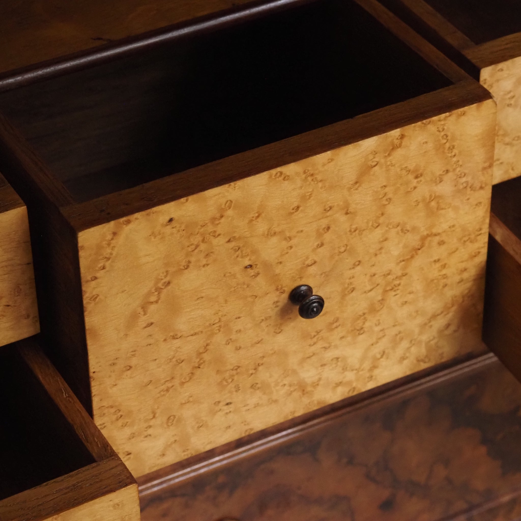 Antiker Biedermeier Sekretär - Schreibschrank Louis Philippe