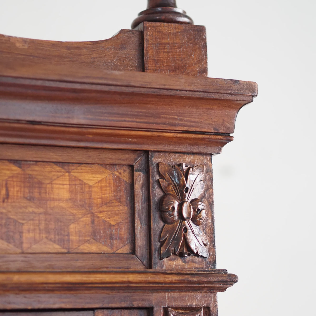 Spiegelschrank Louis-XVI-Stil Mahagoni um 1890
