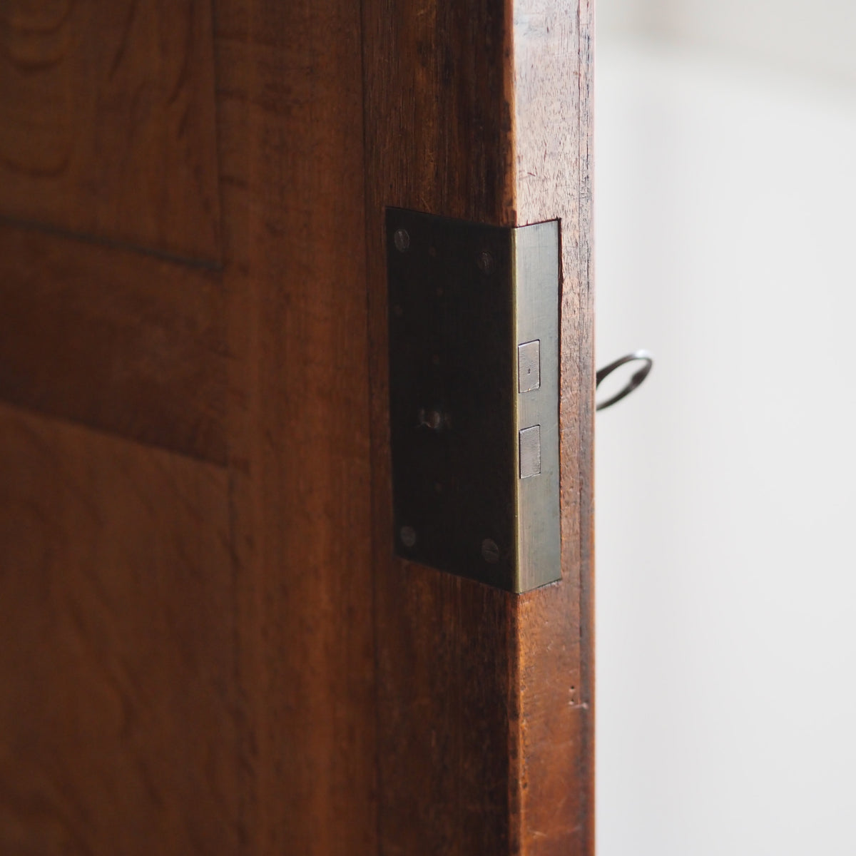 Louis-Philippe Spiegelschrank in Mahagoni, um 1860