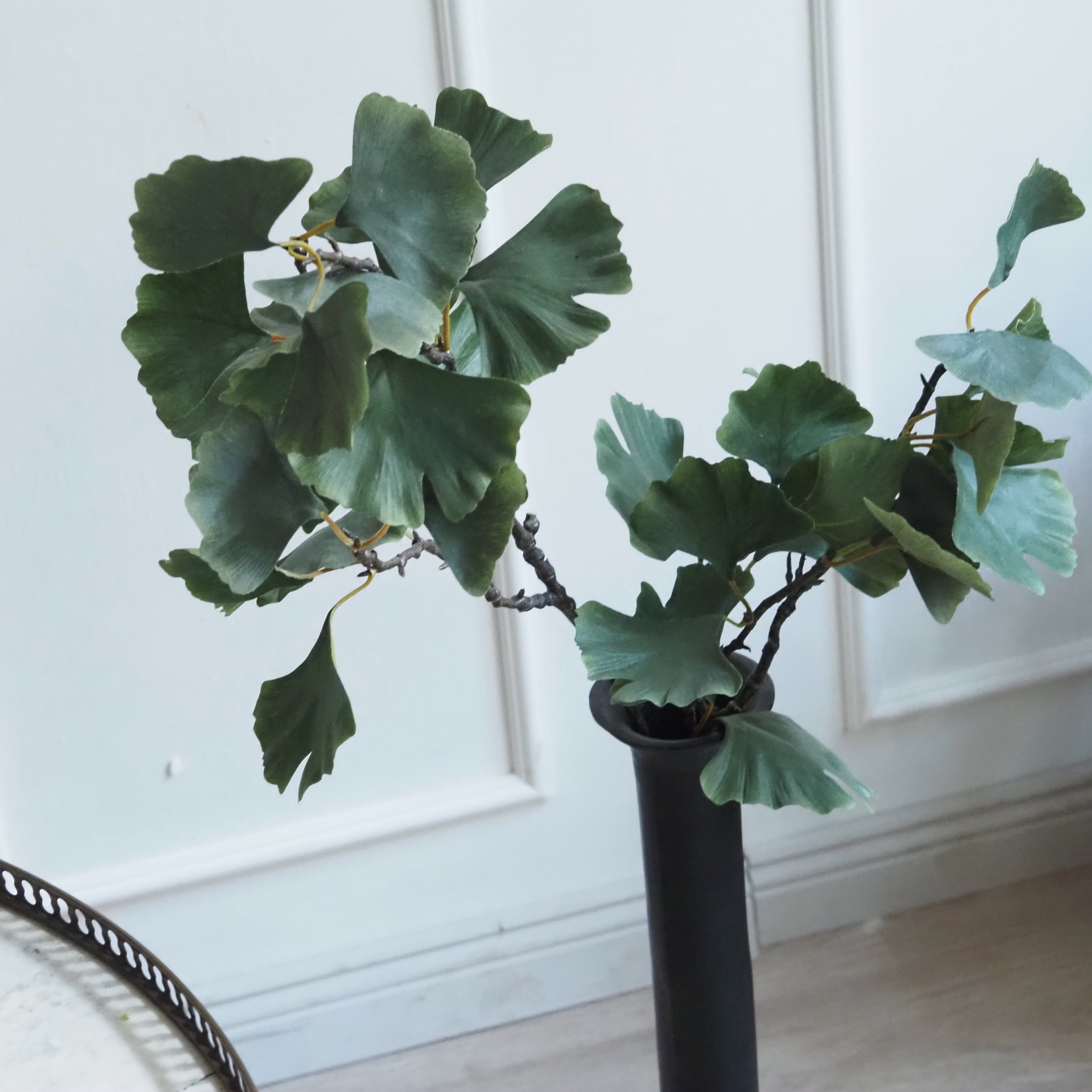 Ginkgo Zweig groß · 108 cm · botanisch inspiriertes Dekorobjekt