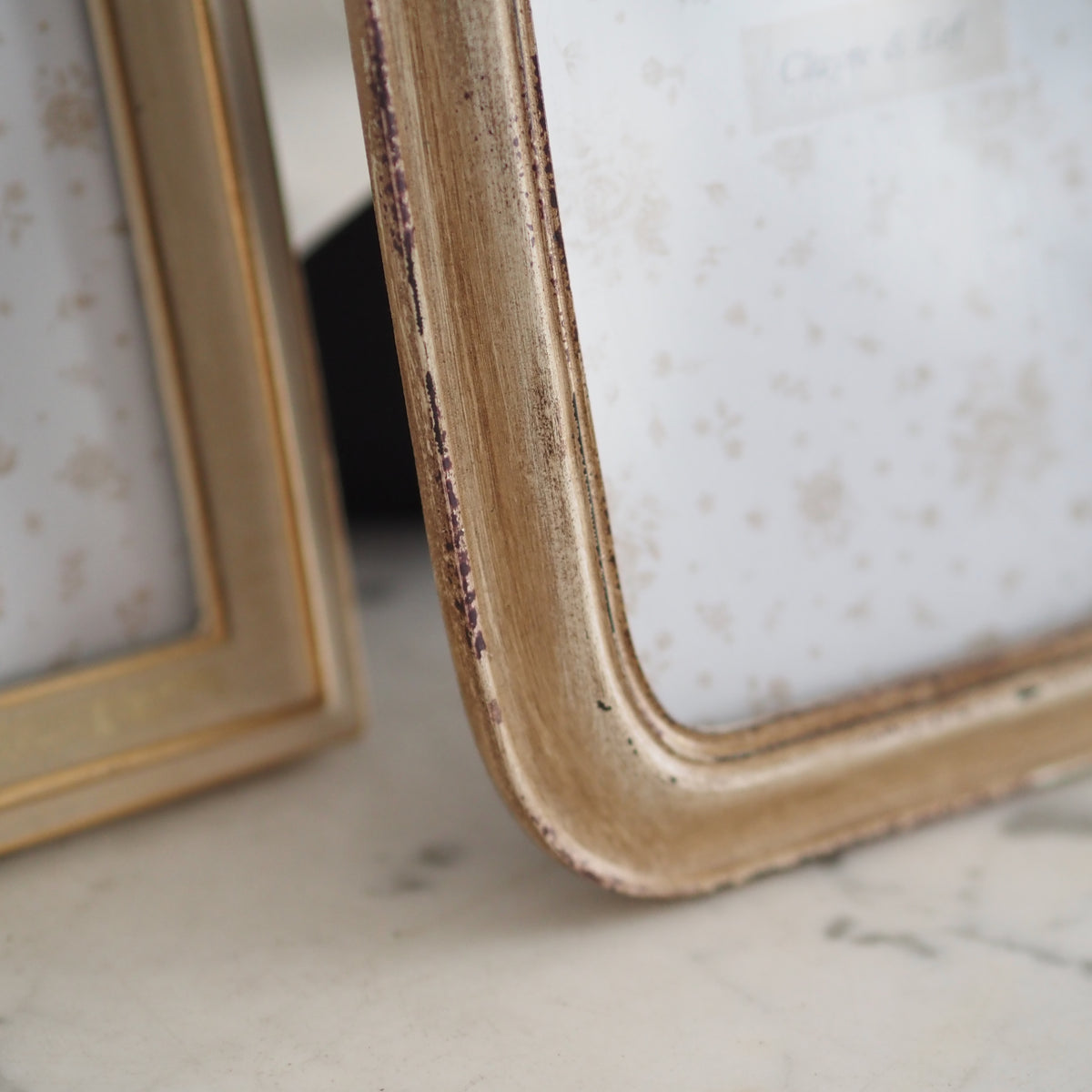 Fotorahmen 10x15 · Creme Antik-Optik im Landhausstil