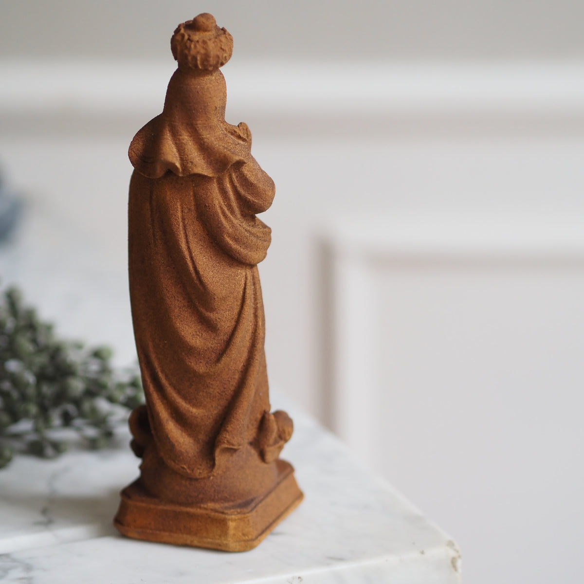Madonnenfigur · Gekrönte Muttergottes nach barocker Vorlage
