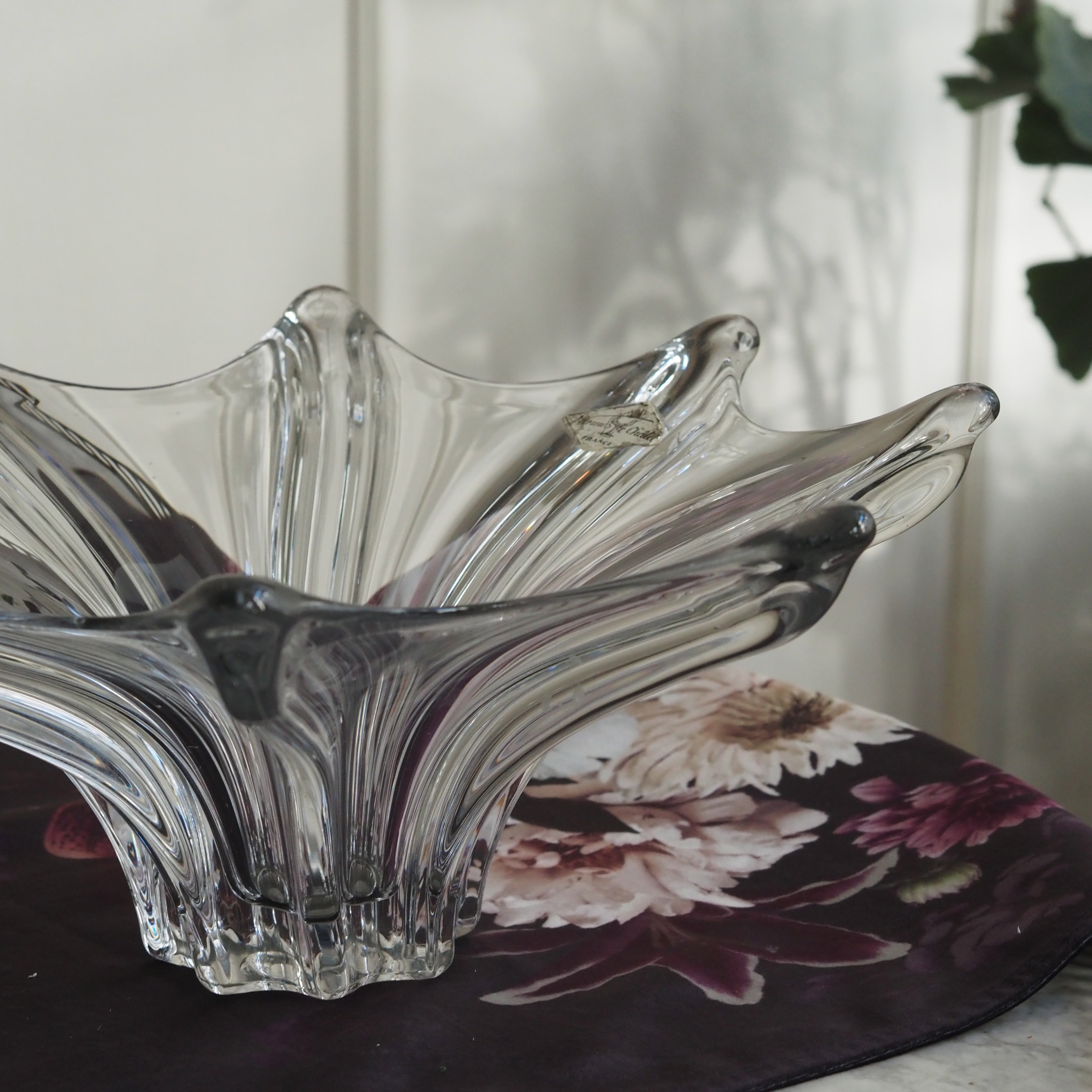 Glasschale · Murano-Stil · organische Form · Obst- oder Dekoschale