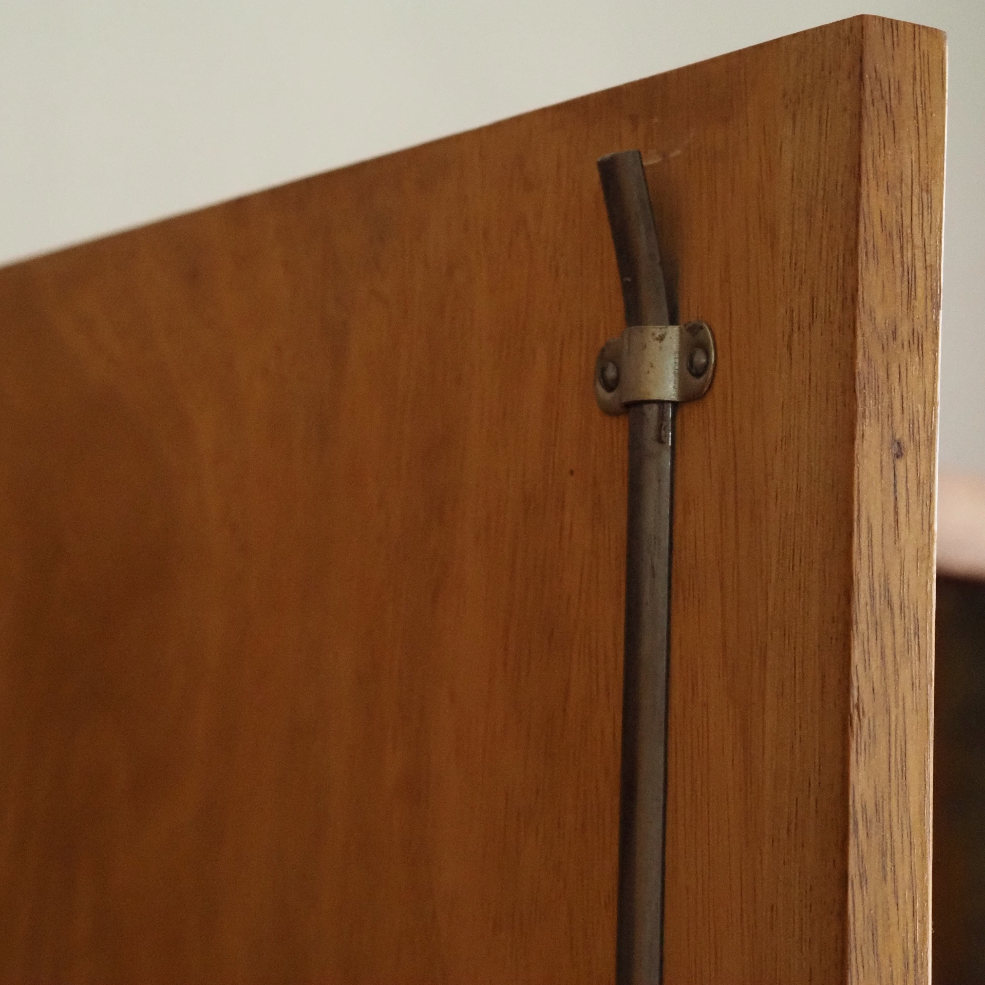 Midcentury Kleiderschrank aus Limbaholz um 1960