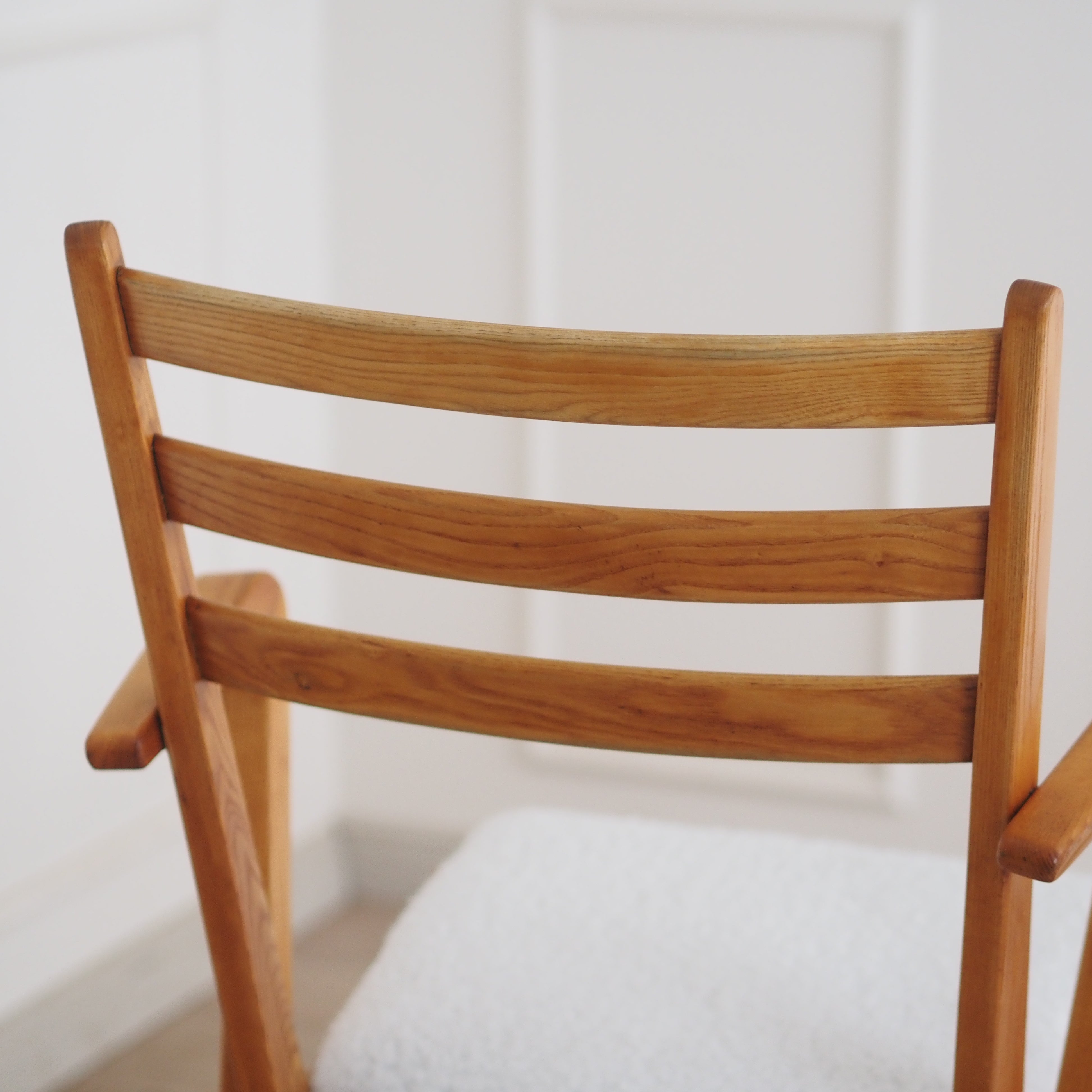 EPOCHE 1950 - 4 Armlehnstühle Mid-Century Modern Stuhl Set