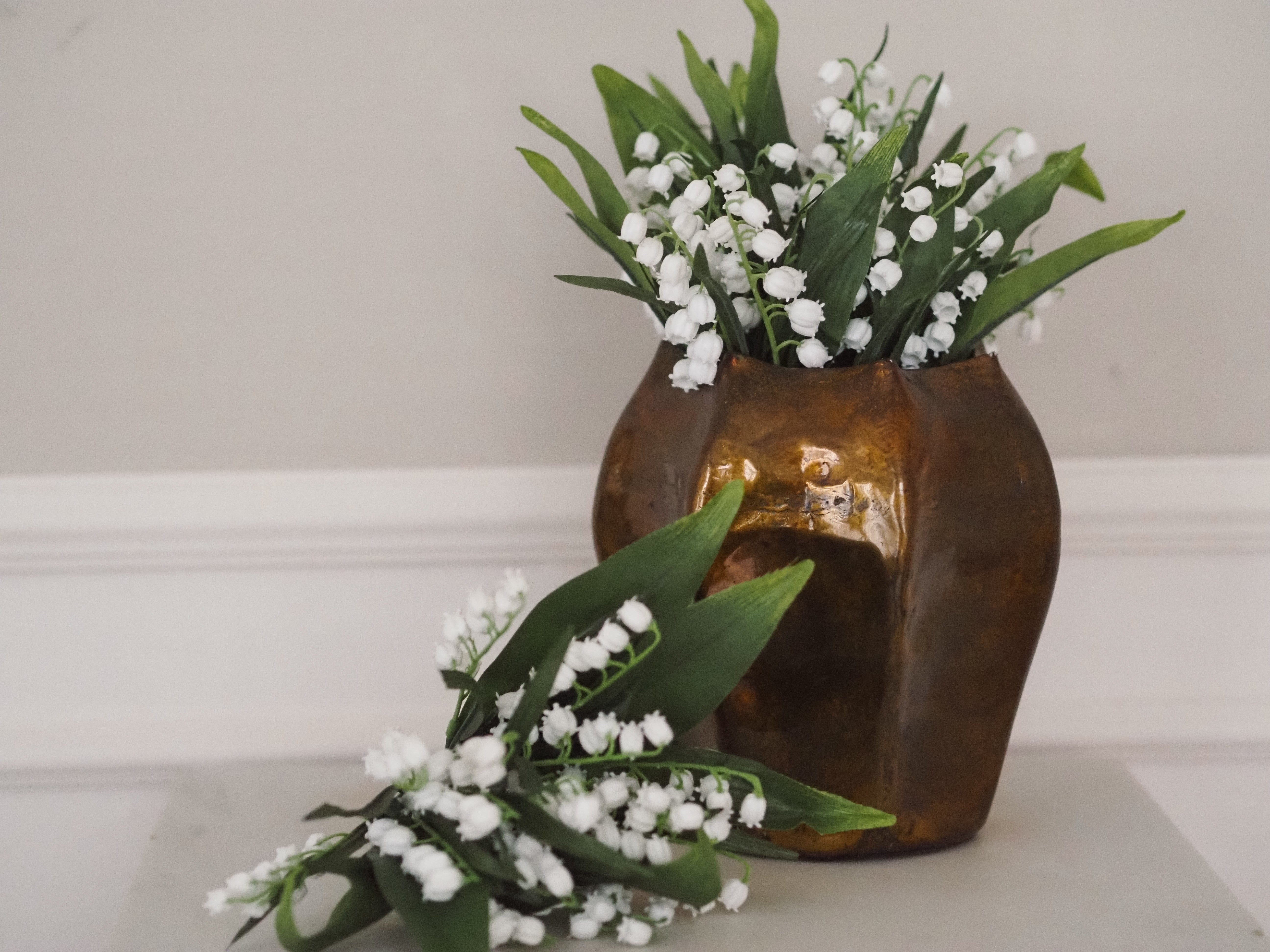 Kunstblumen-Bündel Maiglöckchen · naturgetreue Frühlingsfloristik