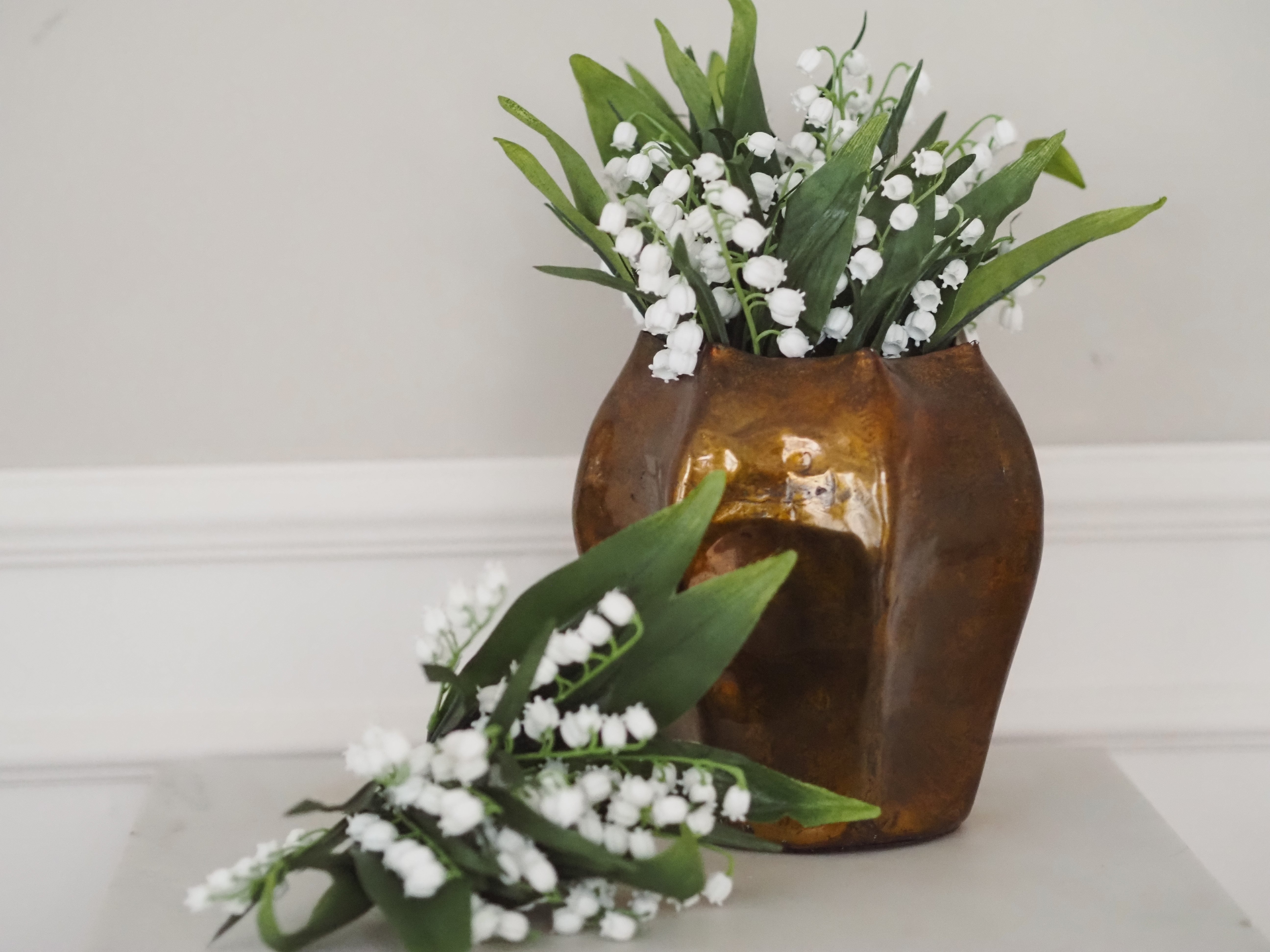 Kunstblumen-Bündel Maiglöckchen · naturgetreue Frühlingsfloristik