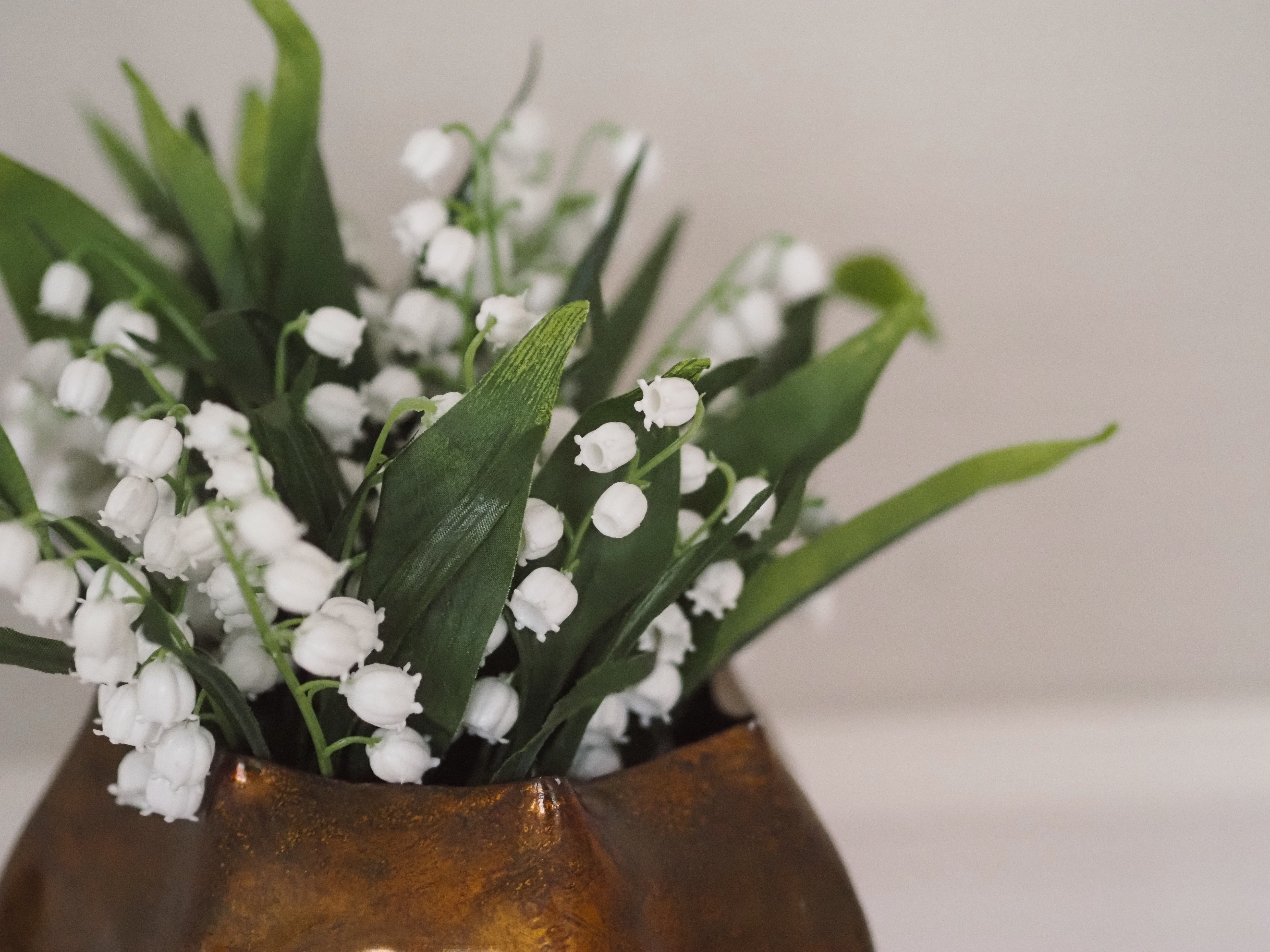 Kunstblumen-Bündel Maiglöckchen · naturgetreue Frühlingsfloristik